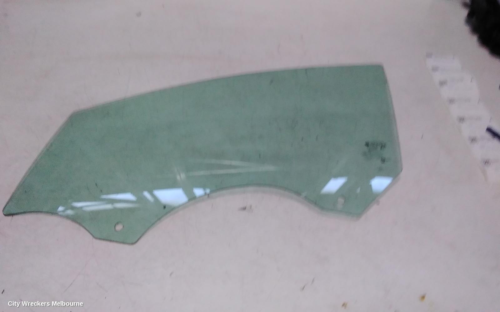 HOLDEN ASTRA LEFT FRONT DOOR WINDOW, BK-BL, 09/2016 - 12/2020