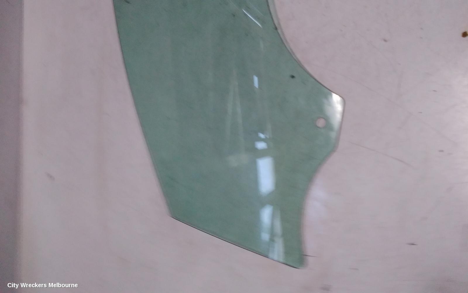 HOLDEN ASTRA LEFT FRONT DOOR WINDOW, BK-BL, 09/2016 - 12/2020