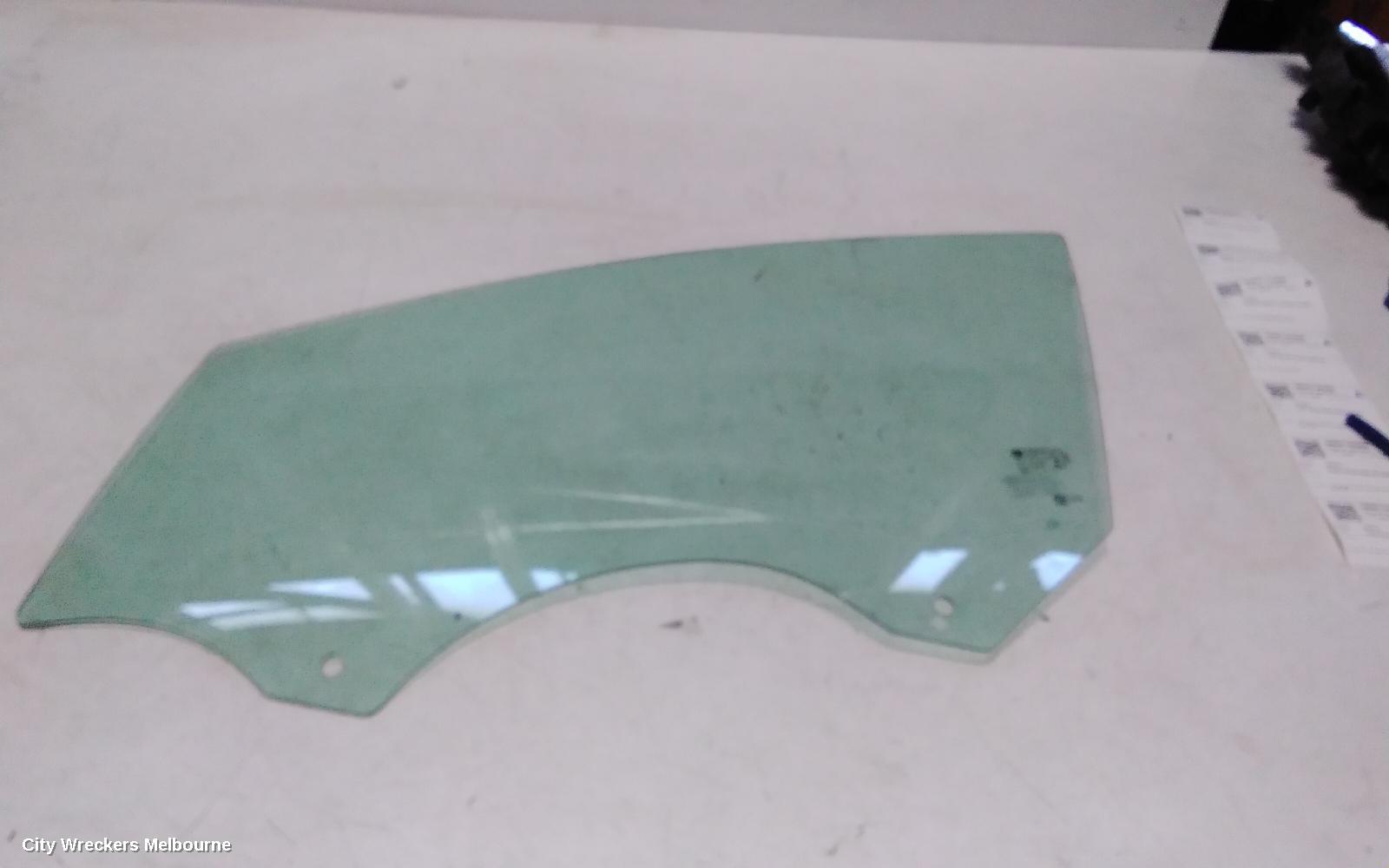 HOLDEN ASTRA LEFT FRONT DOOR WINDOW, BK-BL, 09/2016 - 12/2020