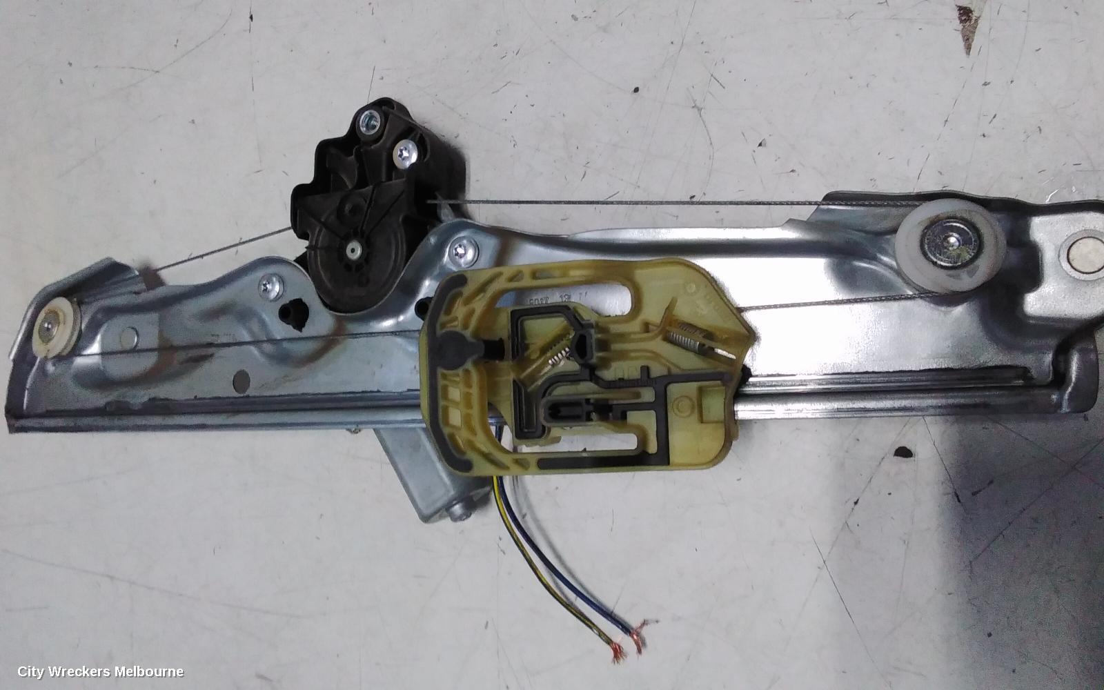 HOLDEN ASTRA RIGHT REAR WND REG/MOTOR, BK, DOOR REG ASSY (REG AND MOTOR), 5DR HATCH, 09/2016 - 12/2020