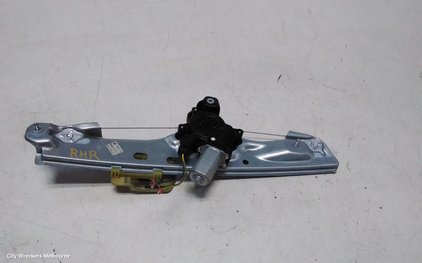 HOLDEN ASTRA RIGHT REAR WND REG/MOTOR, BK, DOOR REG ASSY (REG AND MOTOR), 5DR HATCH, 09/2016 - 12/2020