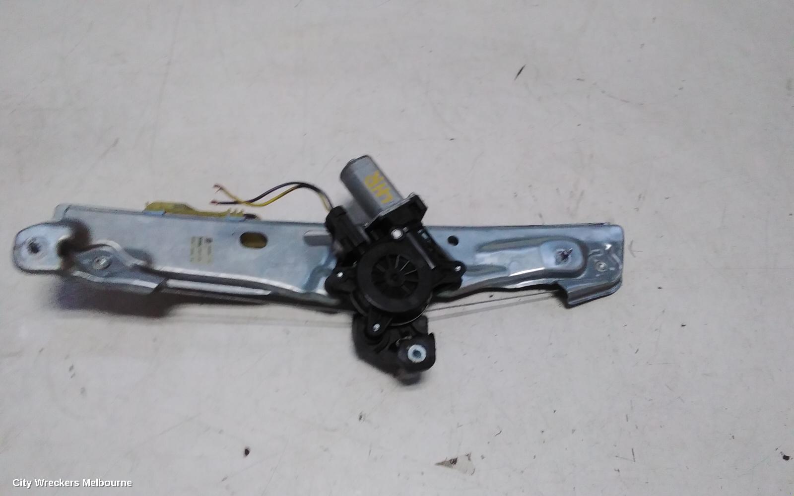 HOLDEN ASTRA LEFT REAR WND REG/MOTOR, BK, DOOR REG ASSY (REG AND MOTOR), 5DR HATCH, 09/2016 - 12/2020