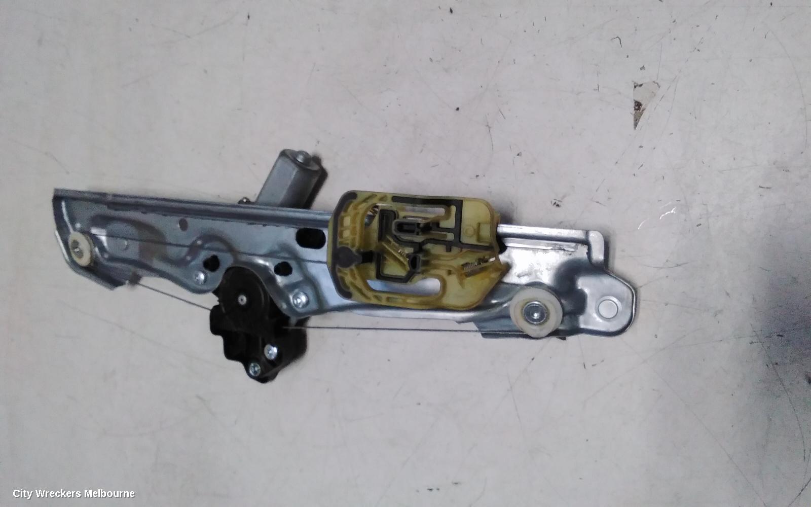 HOLDEN ASTRA LEFT REAR WND REG/MOTOR, BK, DOOR REG ASSY (REG AND MOTOR), 5DR HATCH, 09/2016 - 12/2020