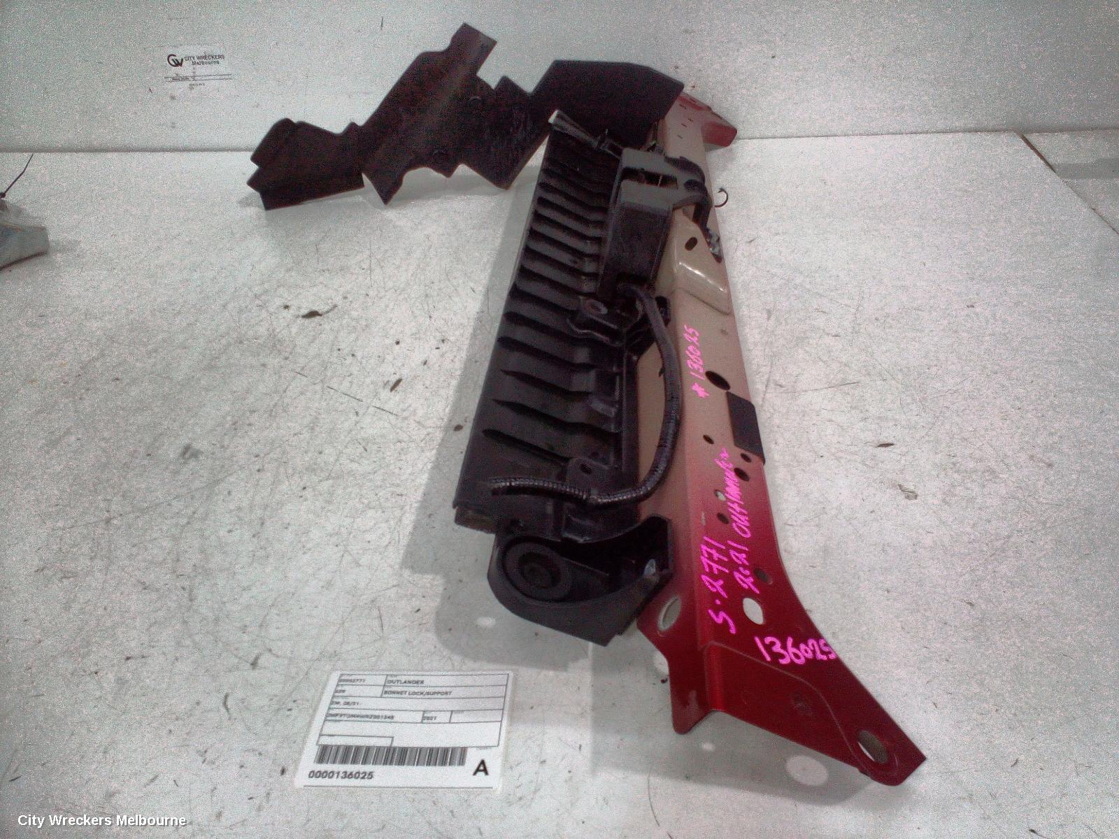 MITSUBISHI OUTLANDER BONNET LOCK/SUPPORT, ZM, 08/2021 ONWARDS
