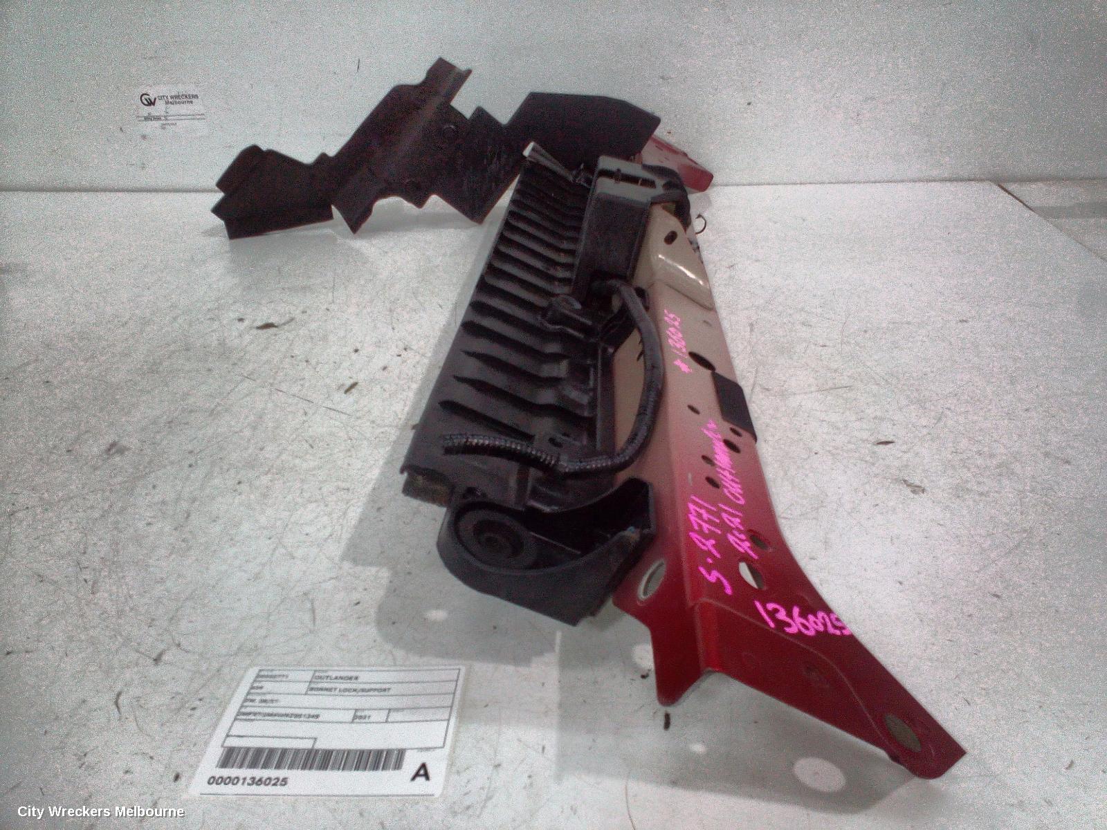 MITSUBISHI OUTLANDER BONNET LOCK/SUPPORT, ZM, 08/2021 ONWARDS