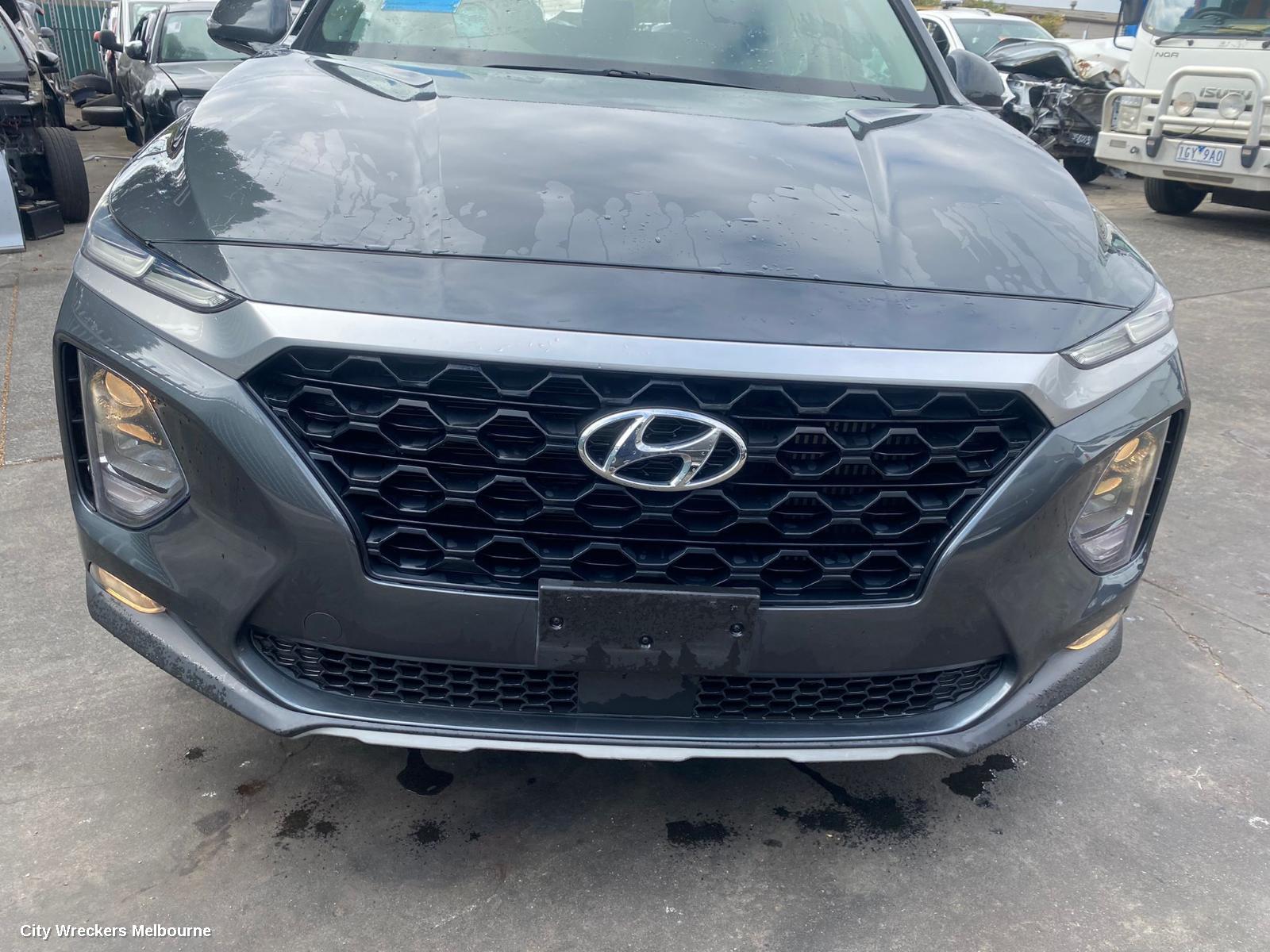 HYUNDAI SANTA FE DOOR HANDLE, OUTER, RH REAR, COLOUR CODED, NON KEYLESS BUTTON TYPE, DM, 06/2012 - 02/2018