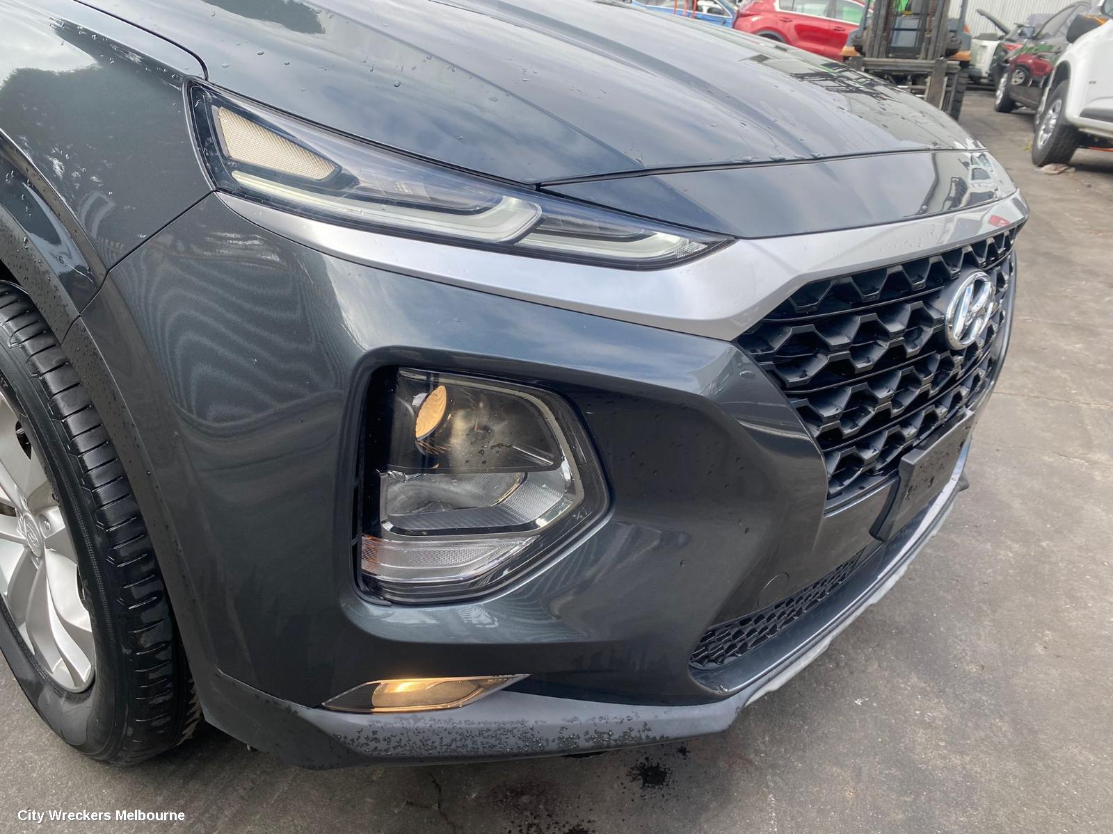 HYUNDAI SANTA FE DOOR HANDLE, OUTER, RH REAR, COLOUR CODED, NON KEYLESS BUTTON TYPE, DM, 06/2012 - 02/2018