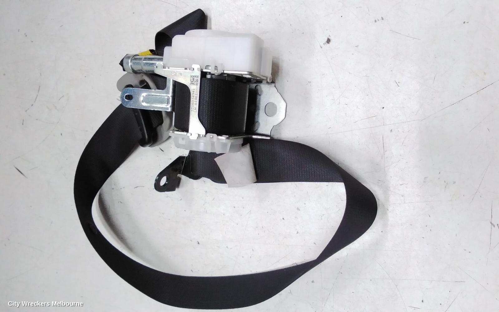 TOYOTA KLUGER SEATBELT/STALK, LH FRONT, SEAT BELT ONLY, GSU50-GSU55, 12/2013 - 02/2021