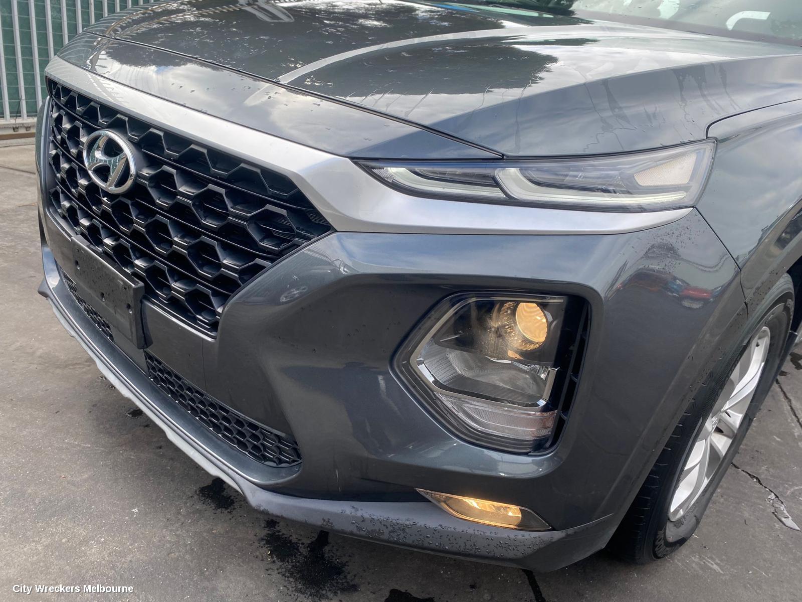 HYUNDAI SANTA FE DOOR HANDLE, OUTER, RH REAR, COLOUR CODED, NON KEYLESS BUTTON TYPE, DM, 06/2012 - 02/2018