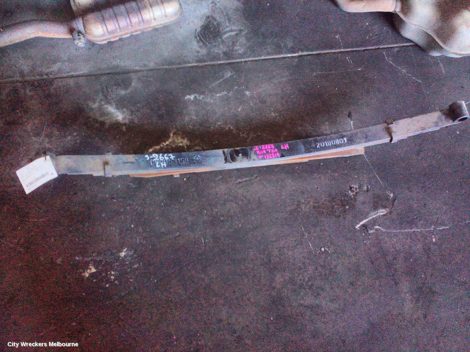 LDV T60 REAR LEAF SPRING, SK8C, STANDARD HEIGHT, LH SIDE, 07/2017 ONWARDS