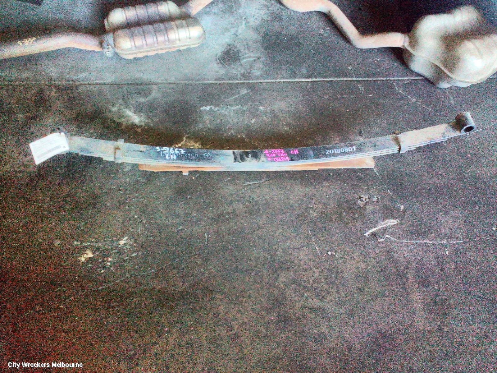 LDV T60 REAR LEAF SPRING, SK8C, STANDARD HEIGHT, LH SIDE, 07/2017 ONWARDS