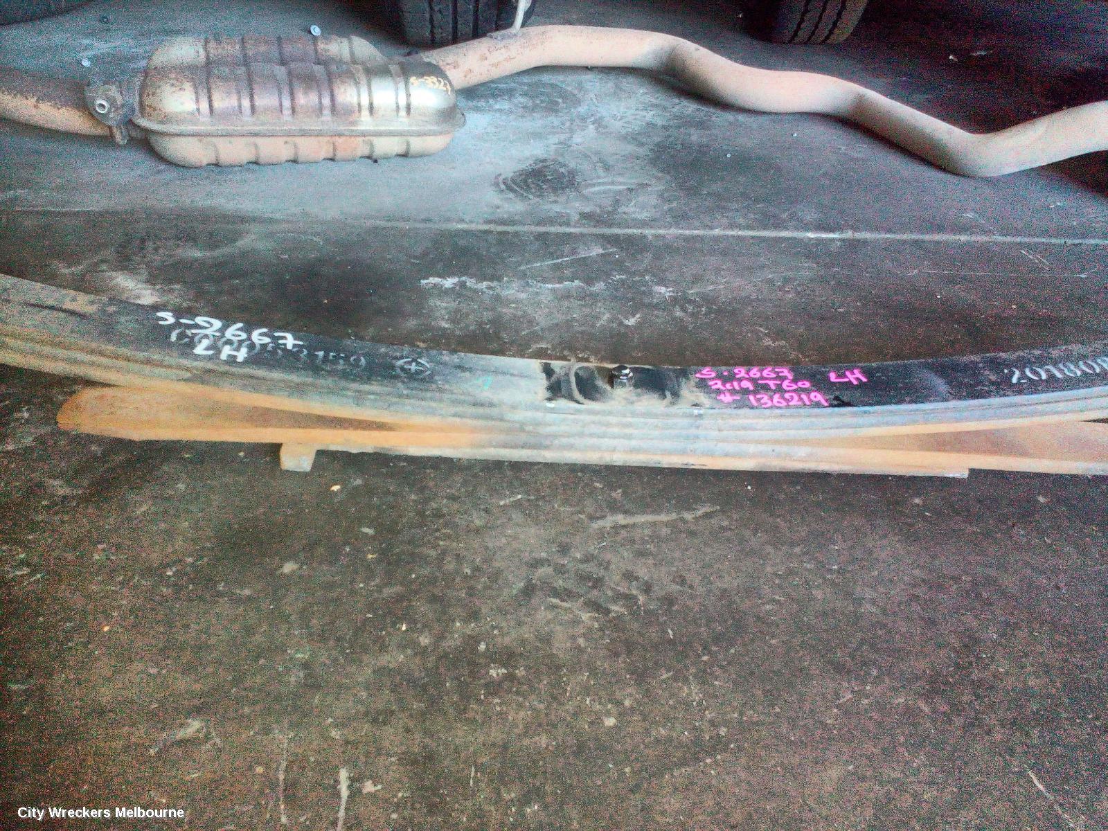 LDV T60 REAR LEAF SPRING, SK8C, STANDARD HEIGHT, LH SIDE, 07/2017 ONWARDS