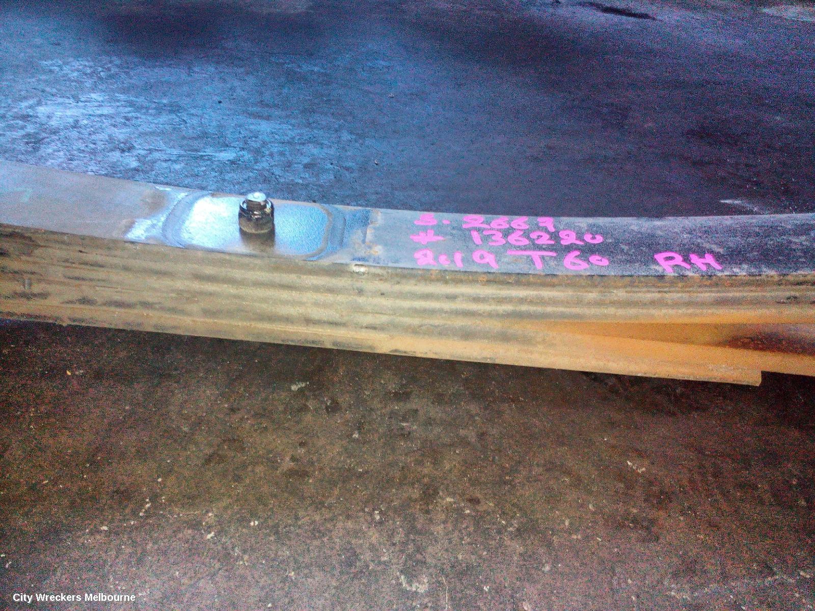 LDV T60 REAR LEAF SPRING, SK8C, STANDARD HEIGHT, RH SIDE, 07/2017 ONWARDS