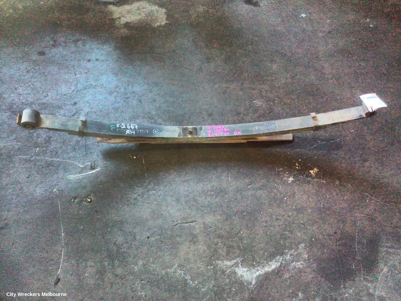 LDV T60 REAR LEAF SPRING, SK8C, STANDARD HEIGHT, RH SIDE, 07/2017 ONWARDS