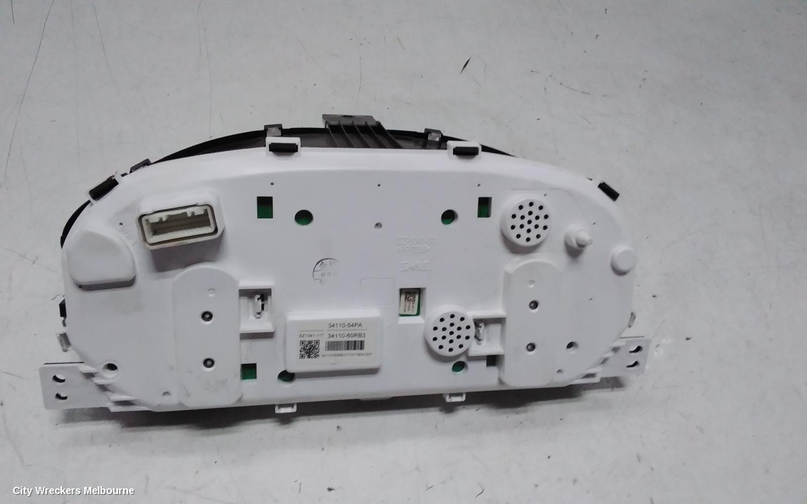SUZUKI VITARA INSTRUMENT CLUSTER, INSTRUMENT CLUSTER, AUTO T/M, VITARA S, LY (VIN TSM), 06/2015 ONWARDS