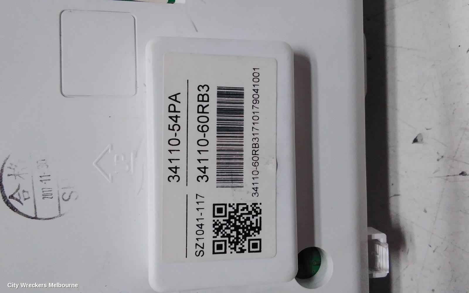 SUZUKI VITARA INSTRUMENT CLUSTER, INSTRUMENT CLUSTER, AUTO T/M, VITARA S, LY (VIN TSM), 06/2015 ONWARDS