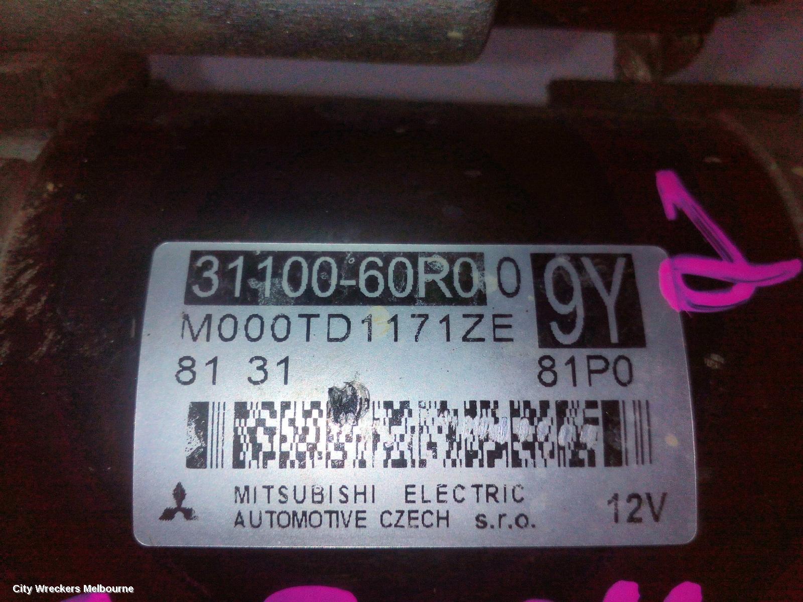 SUZUKI VITARA STARTER, PETROL, 1.4, TURBO, K14C, 1.2KW, VITARA, LY (VIN TSM), 06/2015 ONWARDS