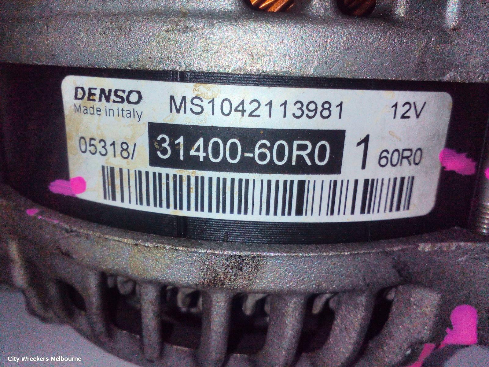 SUZUKI VITARA ALTERNATOR, PETROL, 1.4, TURBO, K14C, 80AMP, VITARA, LY (VIN TSM), 06/2015 ONWARDS