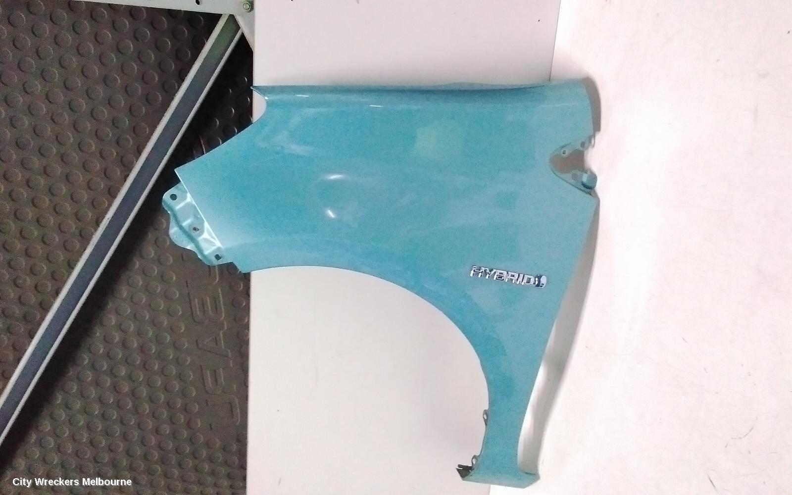 TOYOTA PRIUS LEFT GUARD, NHP10R, PRIUS C, 12/2011 - 05/2017