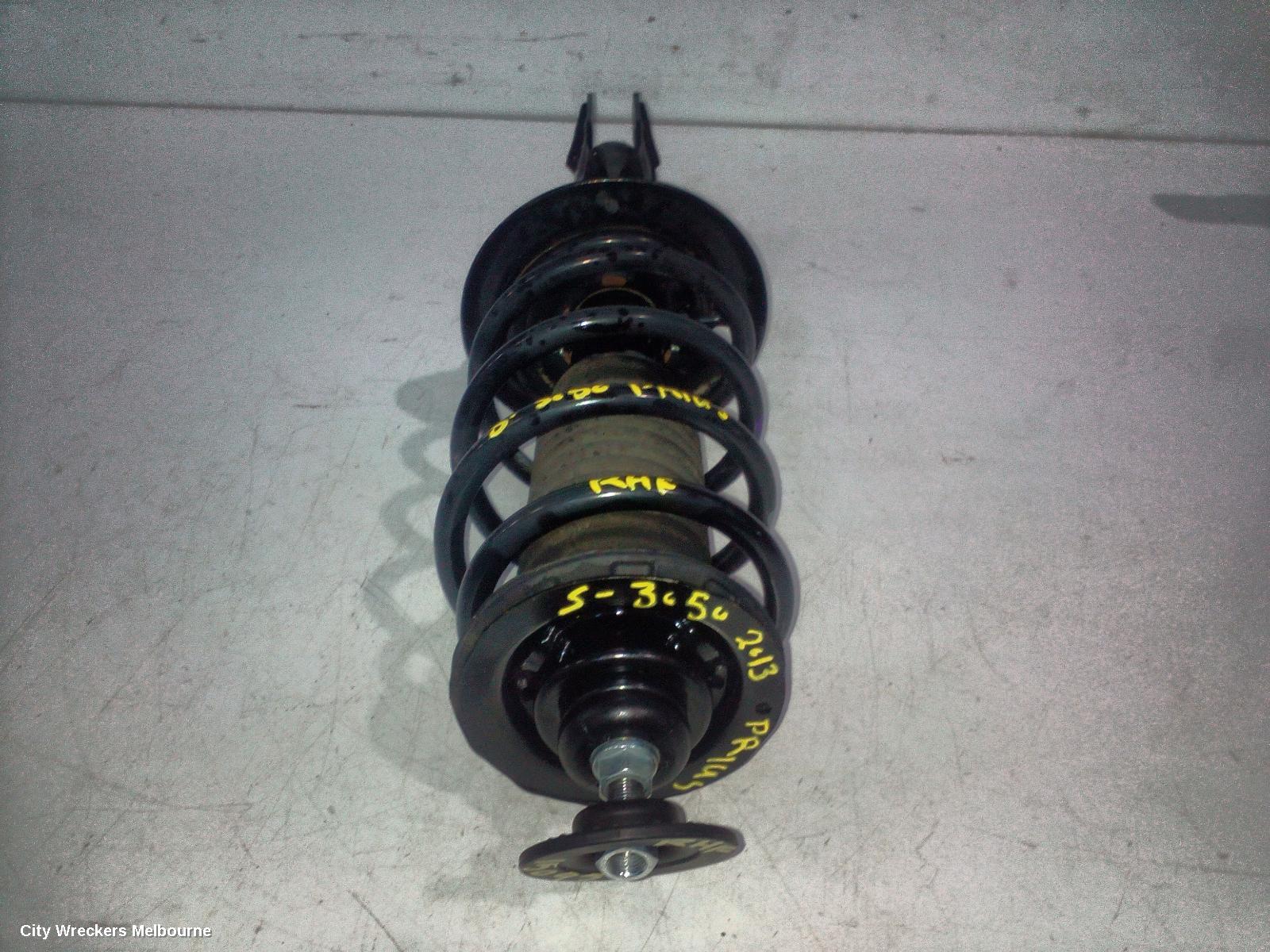 TOYOTA PRIUS RIGHT FRONT STRUT, NHP10R, PRIUS C, 12/2011 - 02/2015