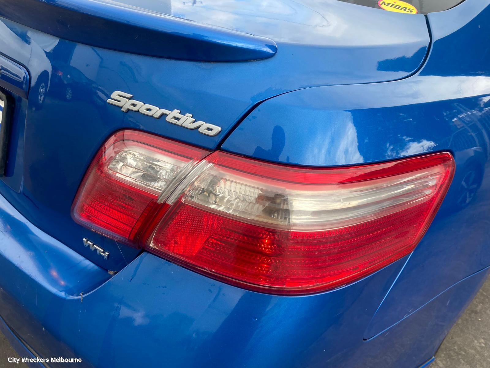 TOYOTA CAMRY RIGHT GUARD, ACV40/AHV40, 06/2006 - 11/2011