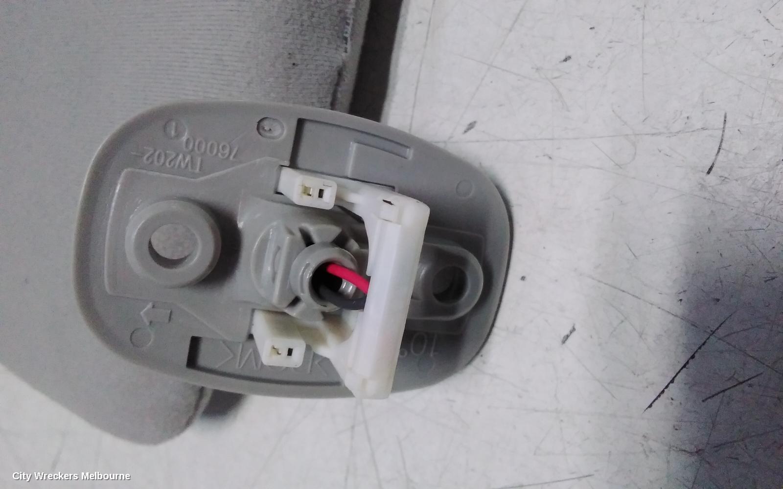 TOYOTA PRIUS SUNVISOR, ZVW40R, LH SIDE, 05/2012 - 03/2021