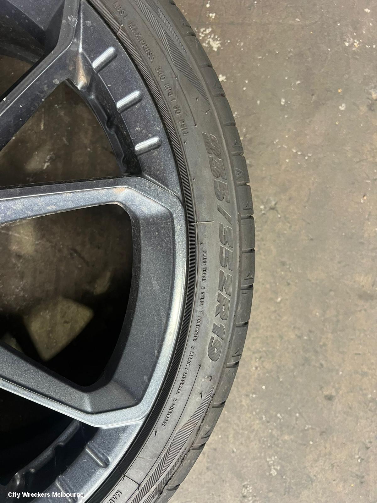 HYUNDAI I30 WHEEL MAG, FACTORY, 19X8IN, 5 V SPOKE, BLACK, CN7, SEDAN (S.KOREA VIN KMHL), 03/2023 ONWARDS
