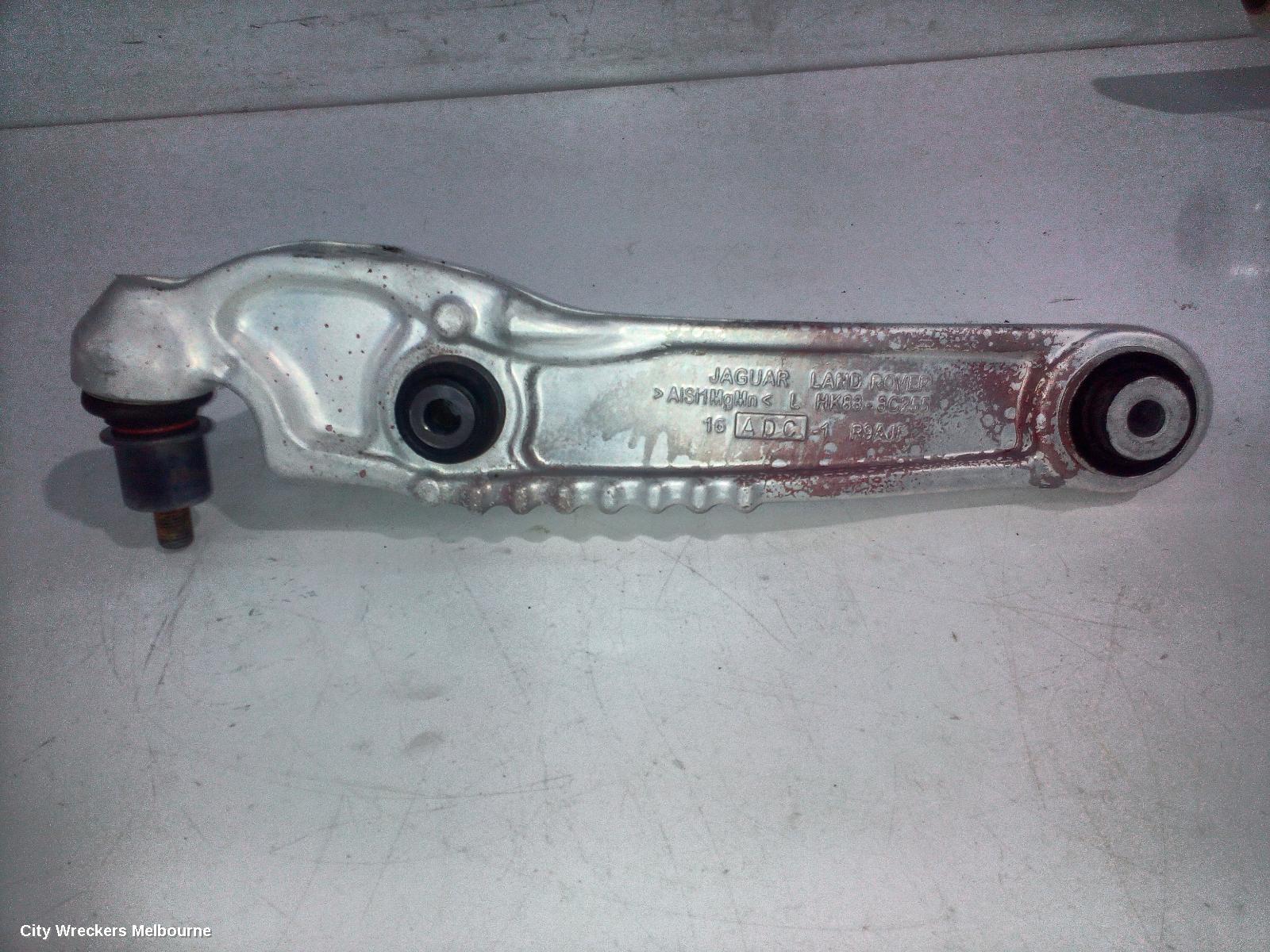 JAGUAR F PACE LEFT FRONT LOWER CONTROL ARM, X761, FRONT, NON SPORT SUSPENSION, 02/2016 ONWARDS