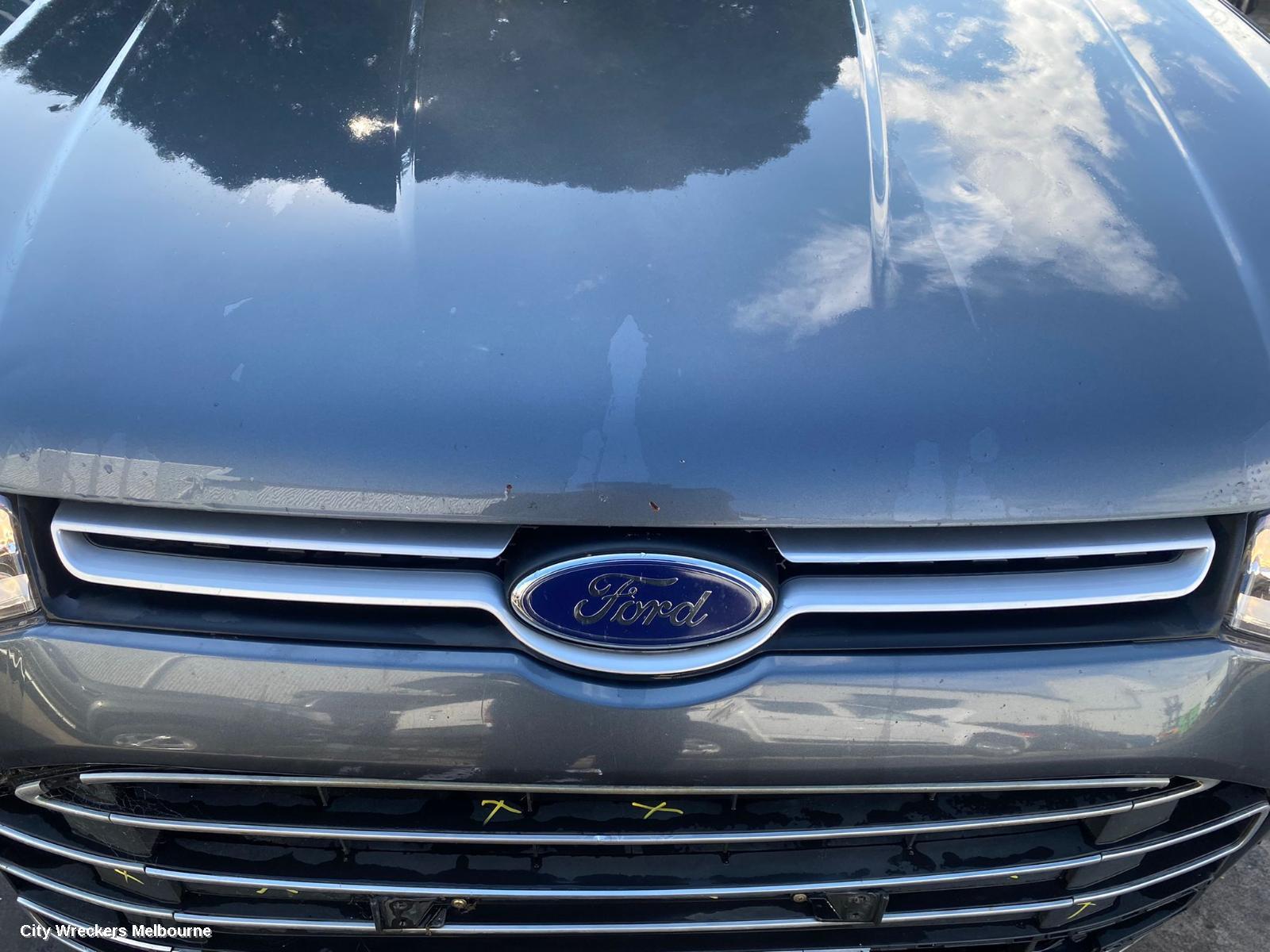 FORD TERRITORY GRILLE, RADIATOR GRILLE, SZ MKI, TS/TX, BLACK, 04/2011 - 09/2014