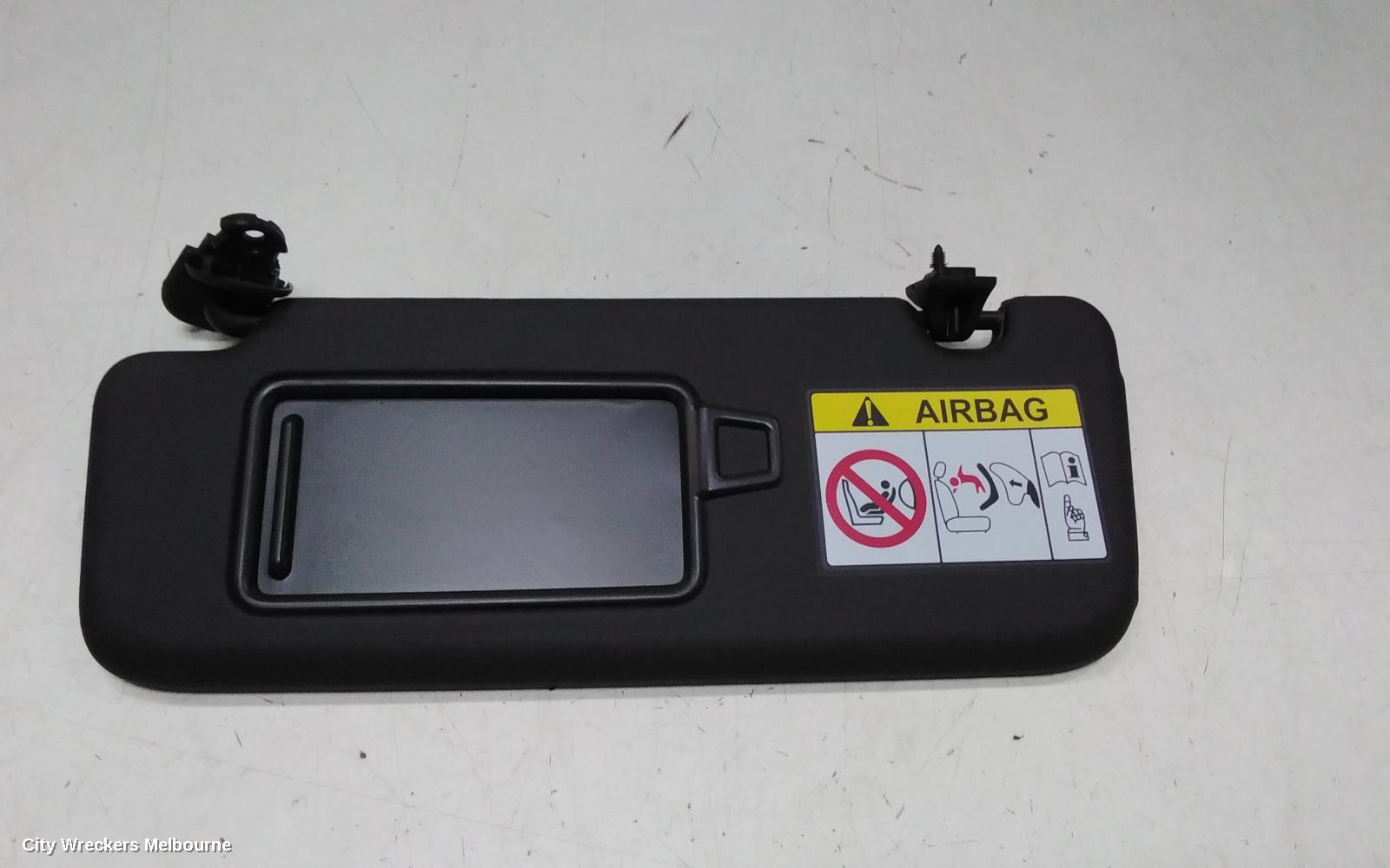 HYUNDAI I30 SUNVISOR, PD, LH SIDE, GREY, 03/2017 ONWARDS