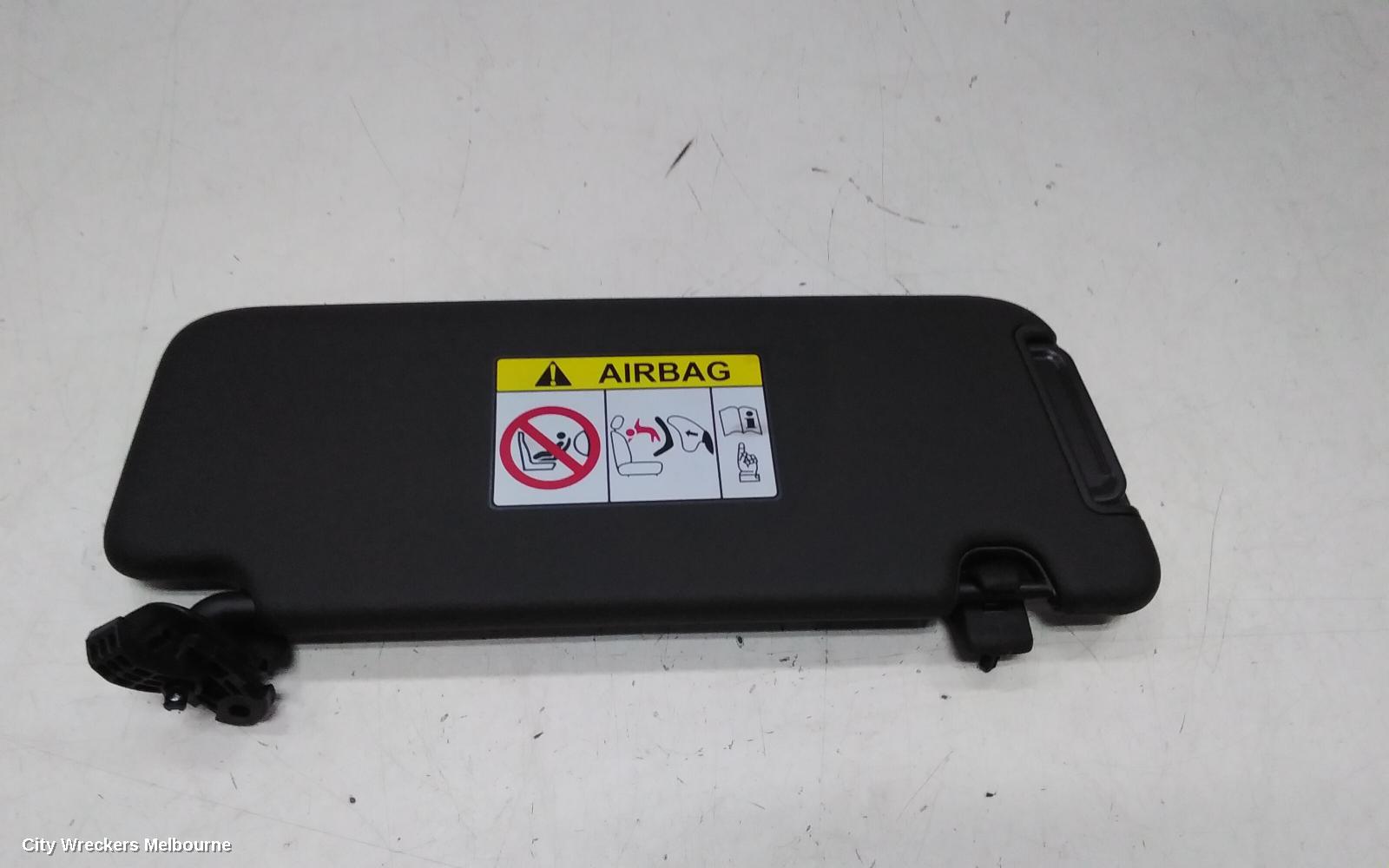 HYUNDAI I30 SUNVISOR, PD, LH SIDE, GREY, 03/2017 ONWARDS