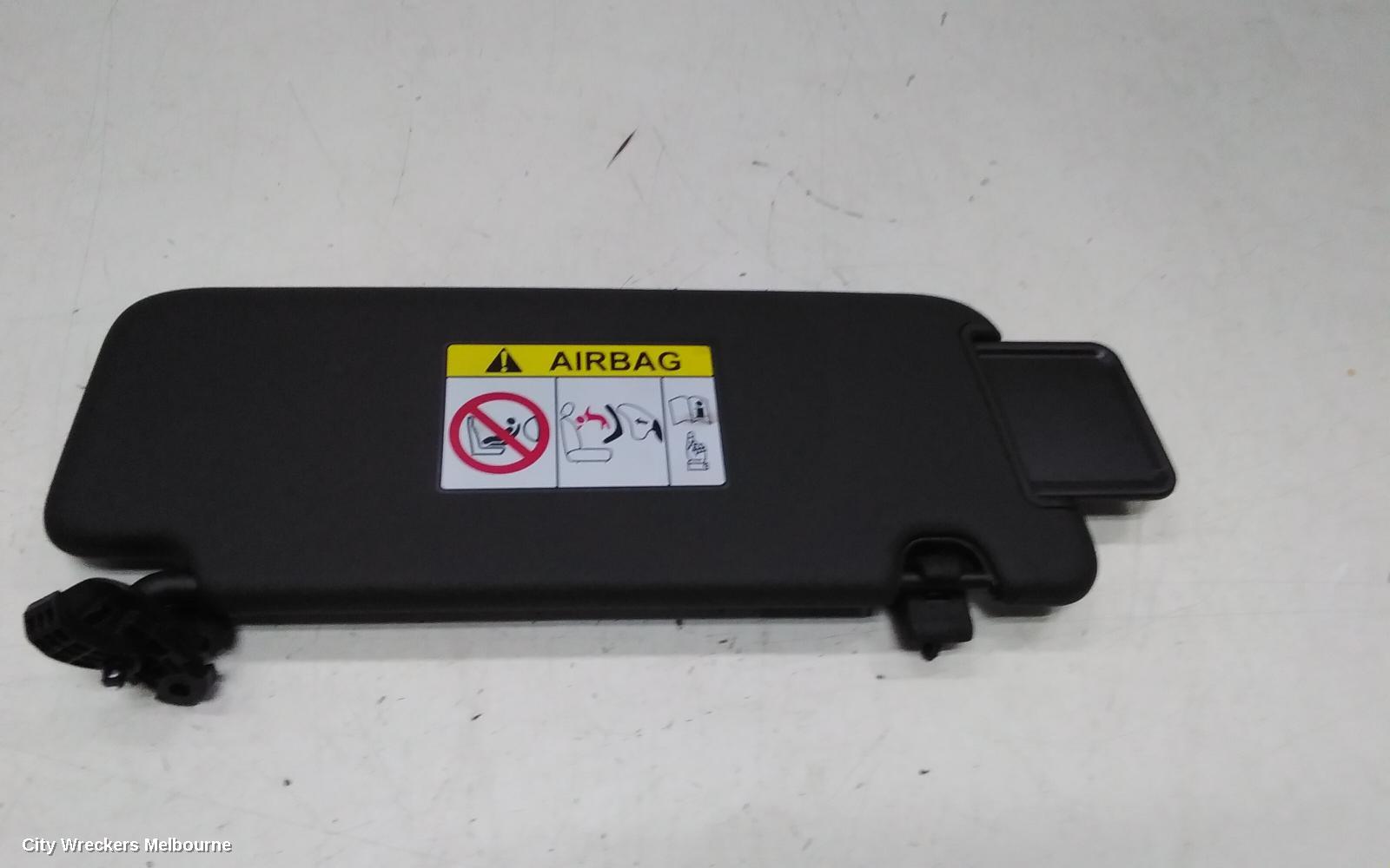 HYUNDAI I30 SUNVISOR, PD, LH SIDE, GREY, 03/2017 ONWARDS
