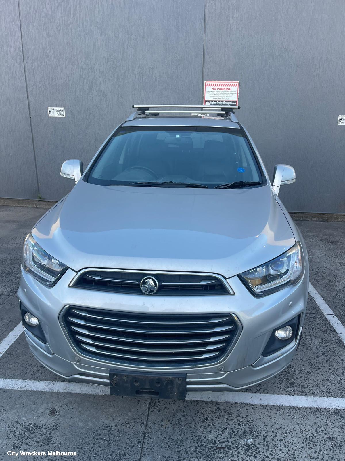 HOLDEN CAPTIVA LEFT HEADLAMP, CG, LED TYPE, 10/2015 - 06/2018