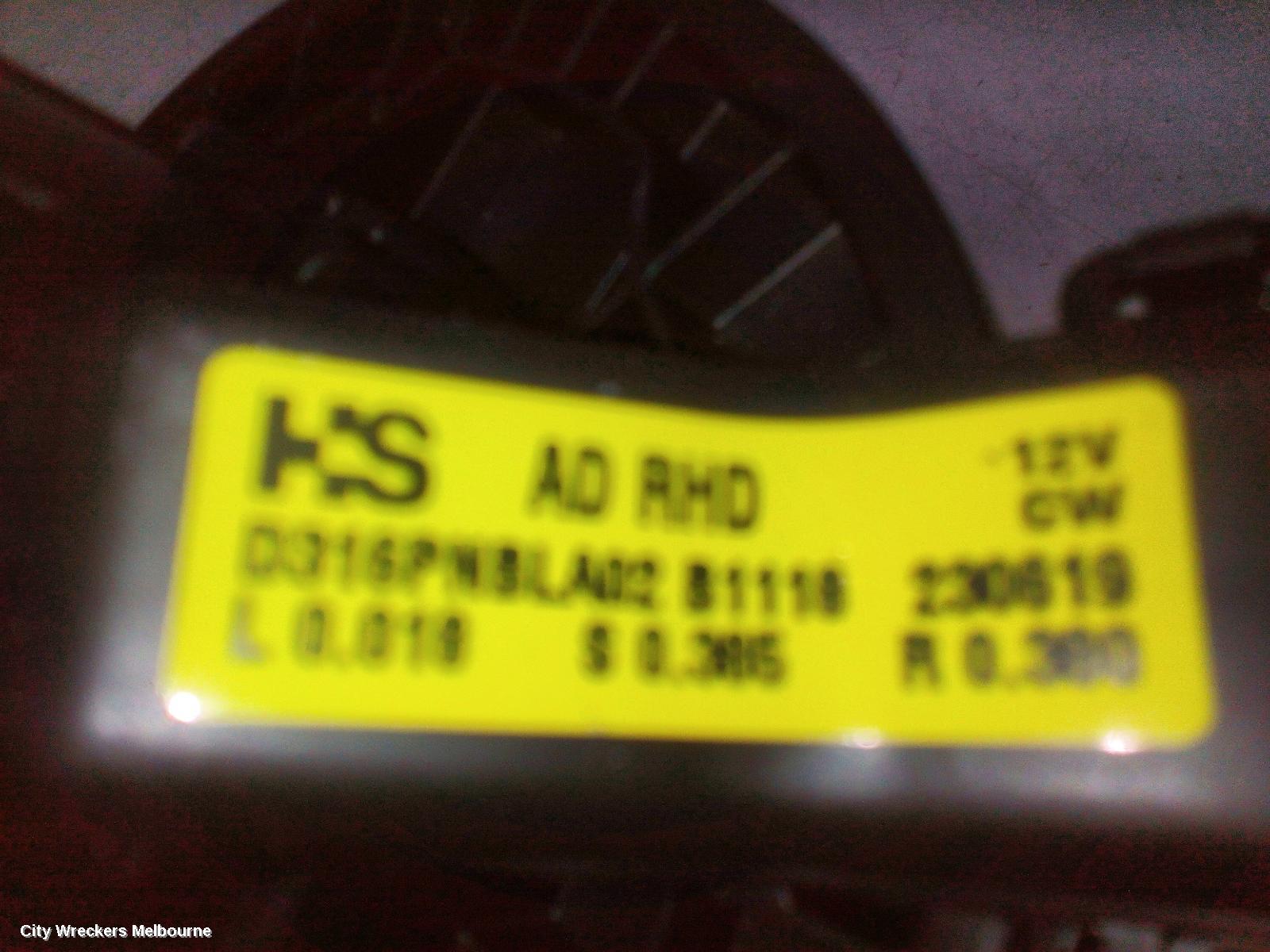 HYUNDAI I30 HEATER FAN MOTOR, PD, HATCH/FASTBACK, 03/2017 ONWARDS