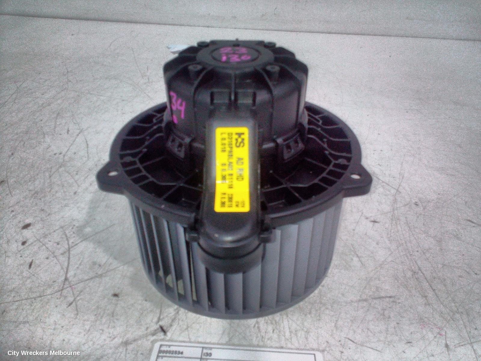 HYUNDAI I30 HEATER FAN MOTOR, PD, HATCH/FASTBACK, 03/2017 ONWARDS