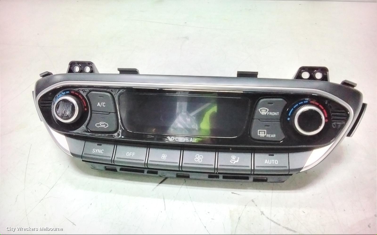 HYUNDAI I30 HEATER/AC CONTROLS, PD, DUAL ZONE CLIMATE CONTROL TYPE, 03/2017 ONWARDS