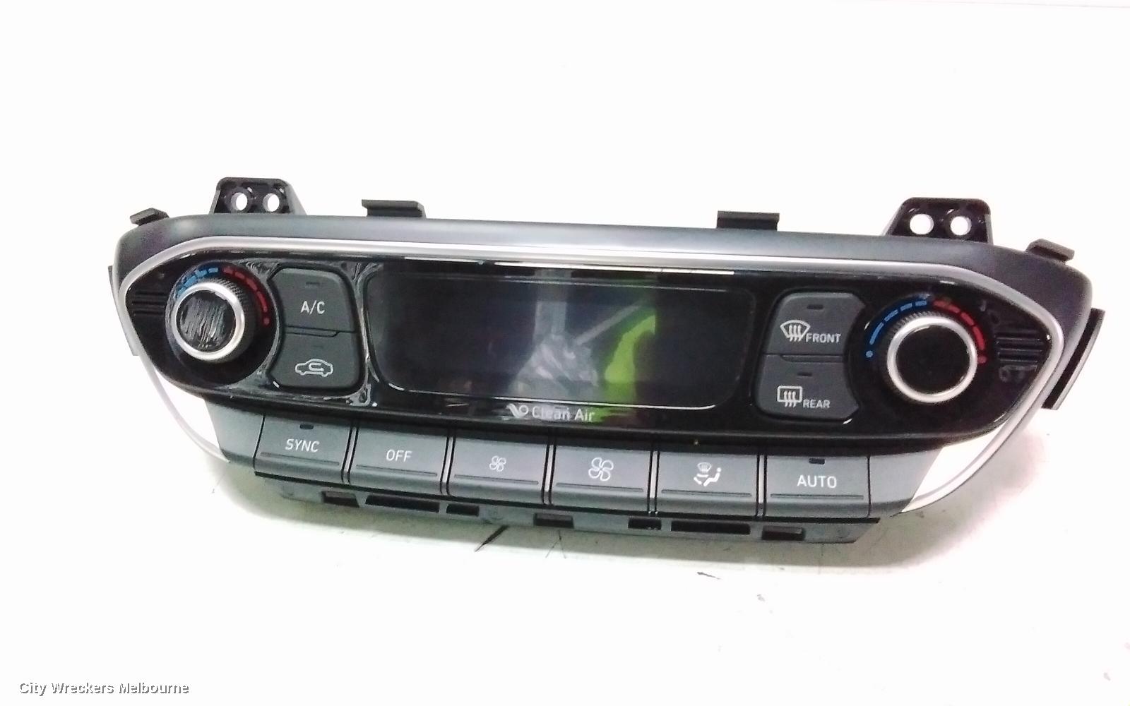 HYUNDAI I30 HEATER/AC CONTROLS, PD, DUAL ZONE CLIMATE CONTROL TYPE, 03/2017 ONWARDS