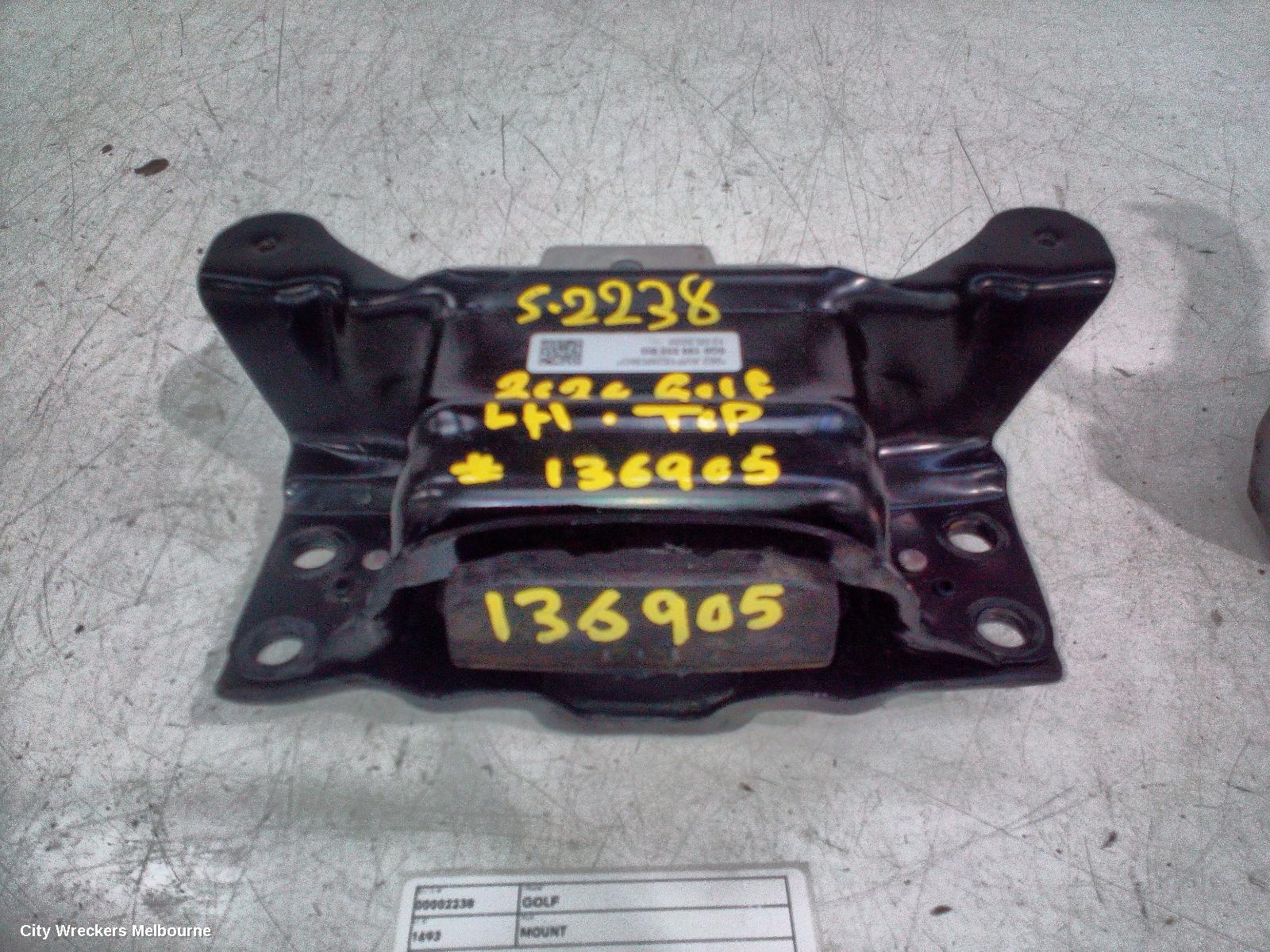 VOLKSWAGEN GOLF MOUNT, GEN 7, 11/2012 - 08/2020