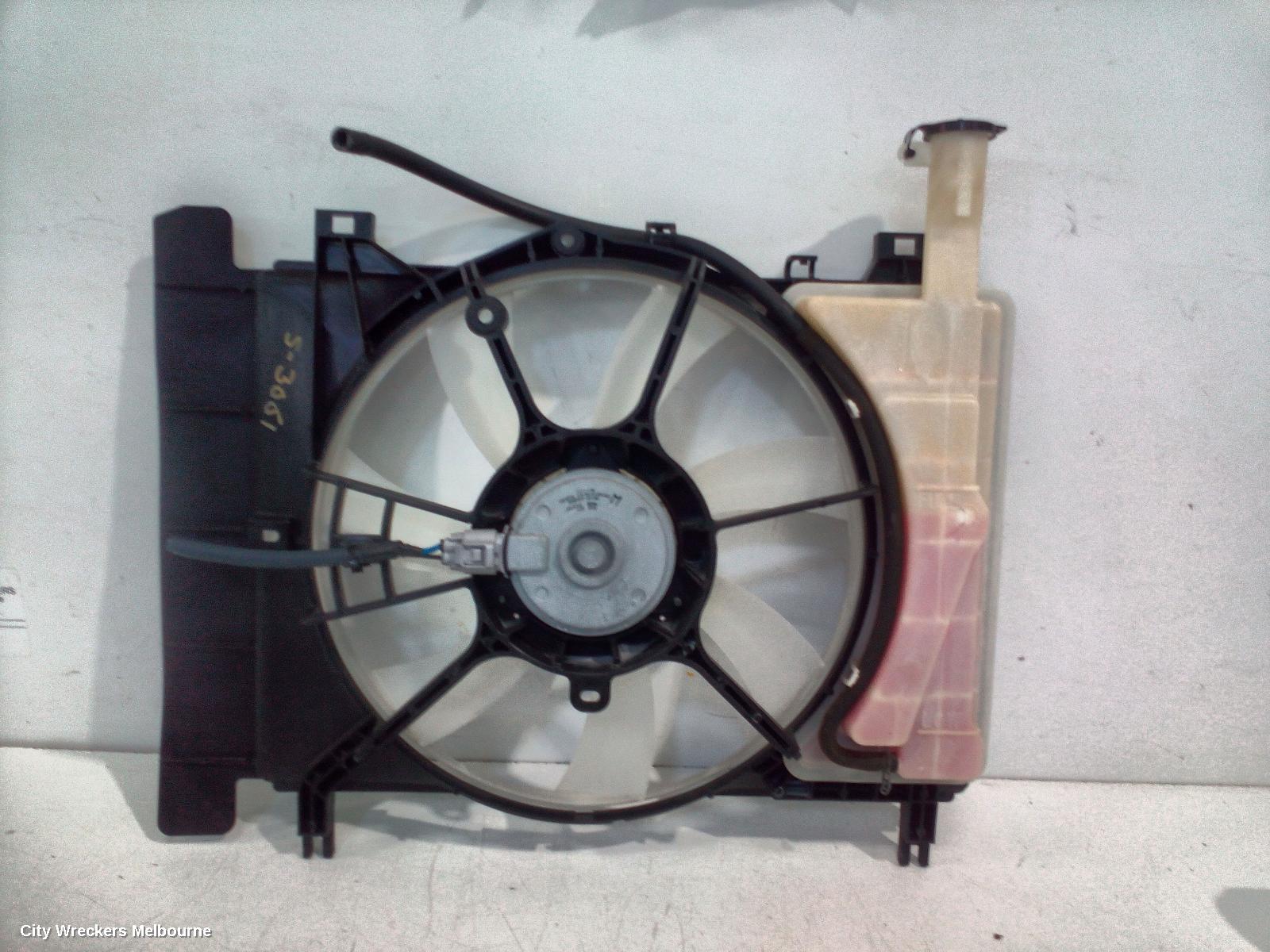 TOYOTA YARIS FAN, RADIATOR FAN, 1.3, PETROL, 2NZ, NCP13#, 08/2011 - 01/2020