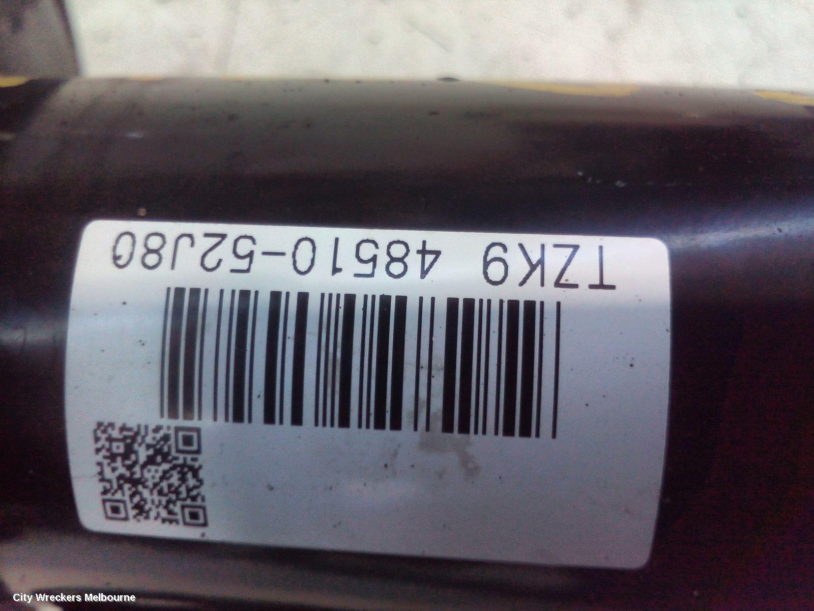 TOYOTA YARIS RIGHT FRONT STRUT, NCP13#, 07/2014 - 12/2016