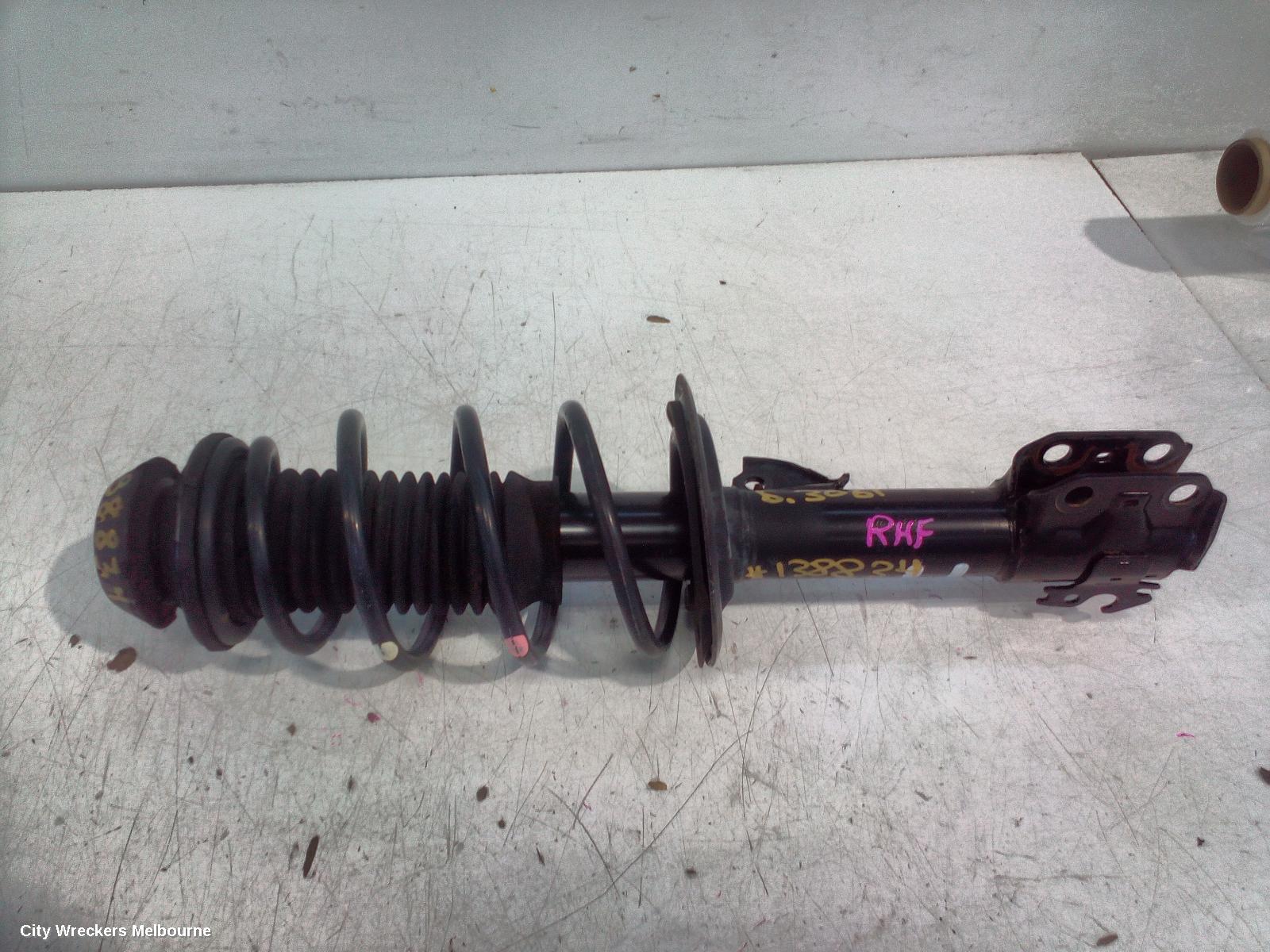 TOYOTA YARIS RIGHT FRONT STRUT, NCP13#, 07/2014 - 12/2016