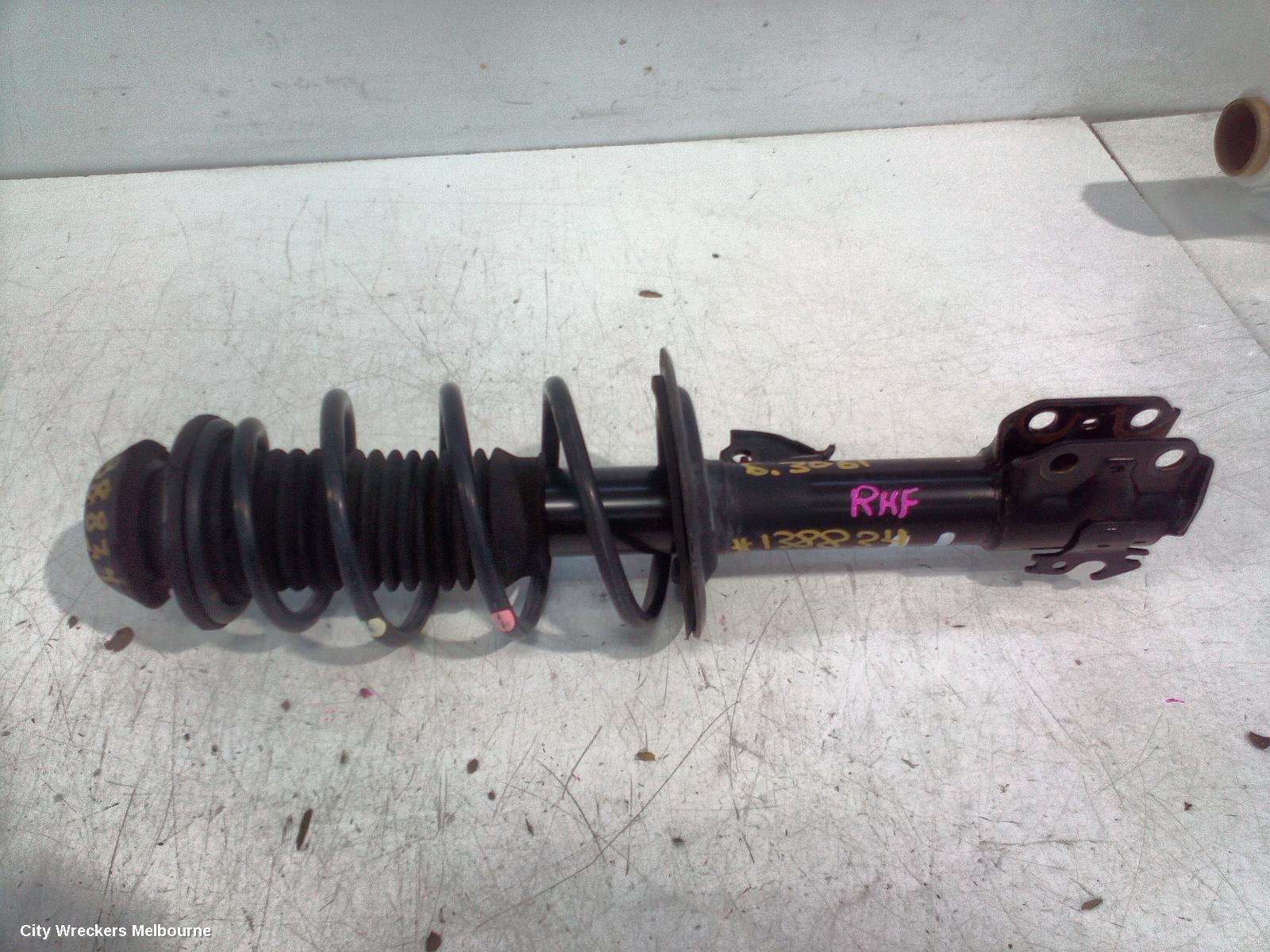 TOYOTA YARIS RIGHT FRONT STRUT, NCP13#, 07/2014 - 12/2016