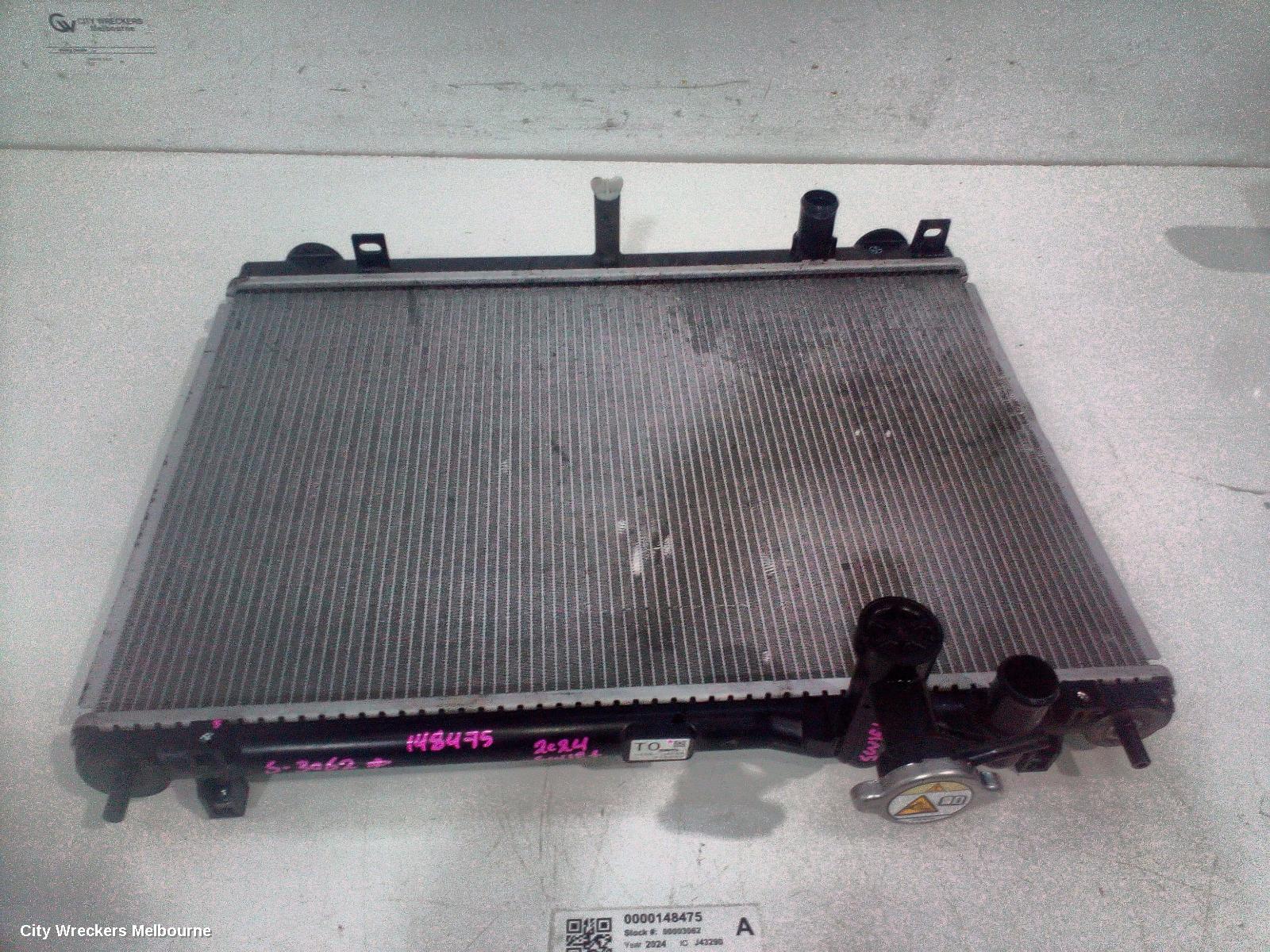 SUZUKI SWIFT RADIATOR, UZ, AUTO, PETROL, 1.2, MHEV, 12/2023 ONWARDS