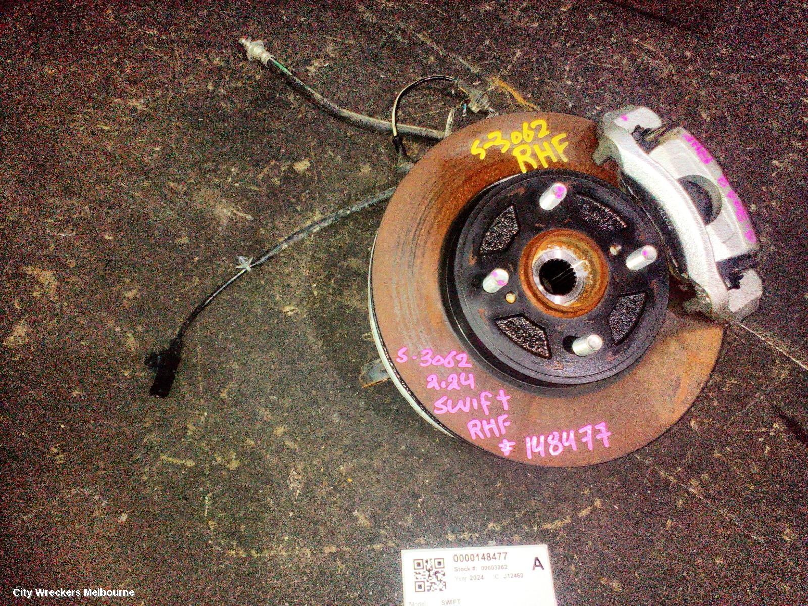 SUZUKI SWIFT RIGHT FRONT HUB ASSEMBLY, UZ, 12/2023 ONWARDS