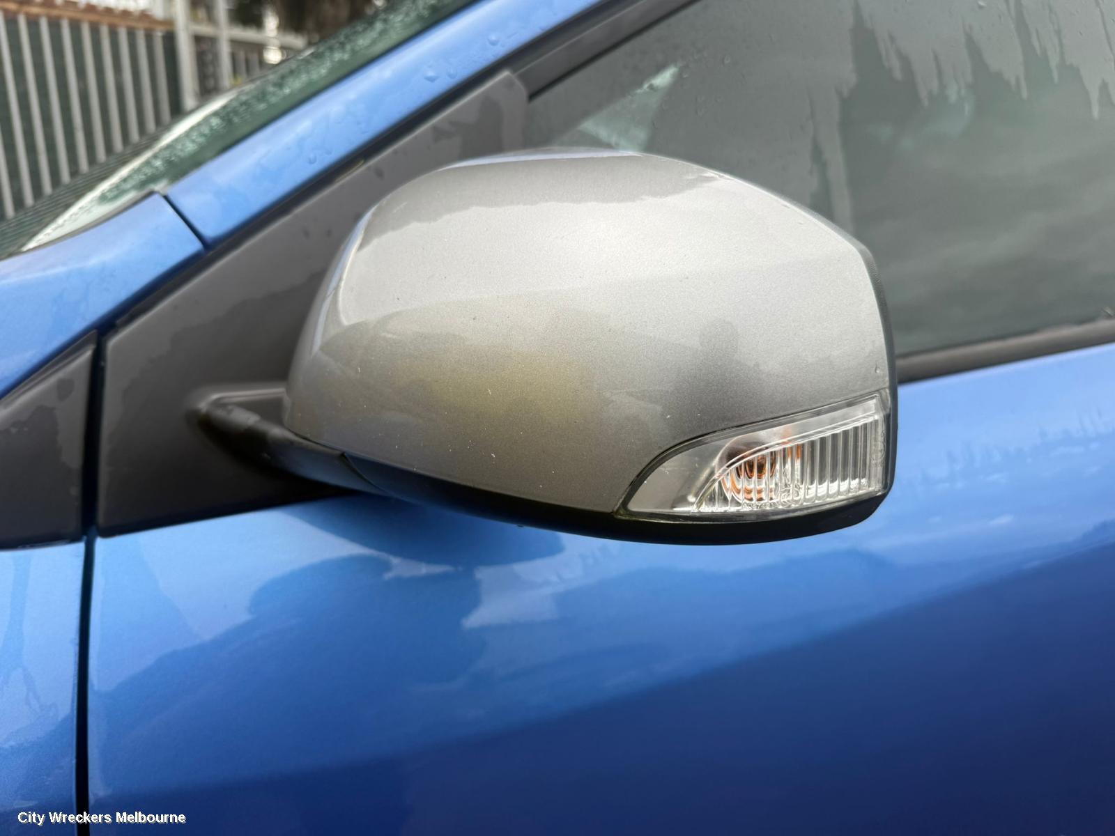 RENAULT MEGANE LEFT DOOR MIRROR, X95, 5DR HATCH, GREY, 07/2014 - 05/2016