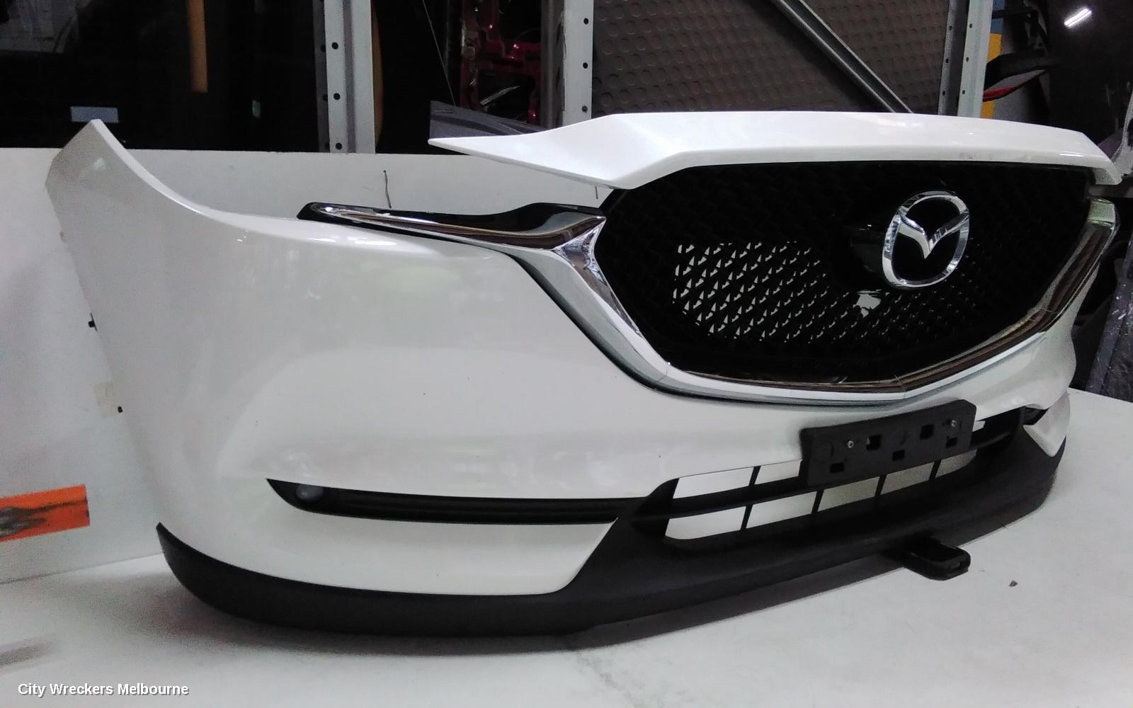 MAZDA CX5 FRONT BUMPER, BUMPER BAR,  NON H/ LAMP WASHER, NON PARK SENSOR TYPE, KF, 02/2017 - 08/2021