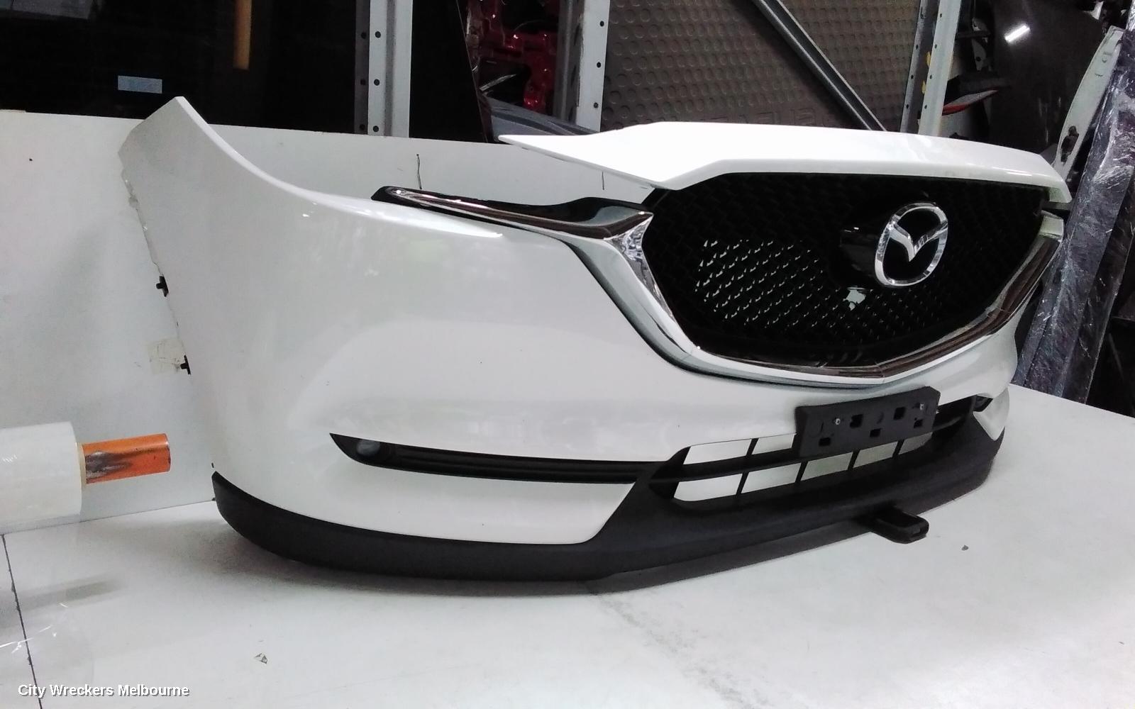 MAZDA CX5 FRONT BUMPER, BUMPER BAR,  NON H/ LAMP WASHER, NON PARK SENSOR TYPE, KF, 02/2017 - 08/2021