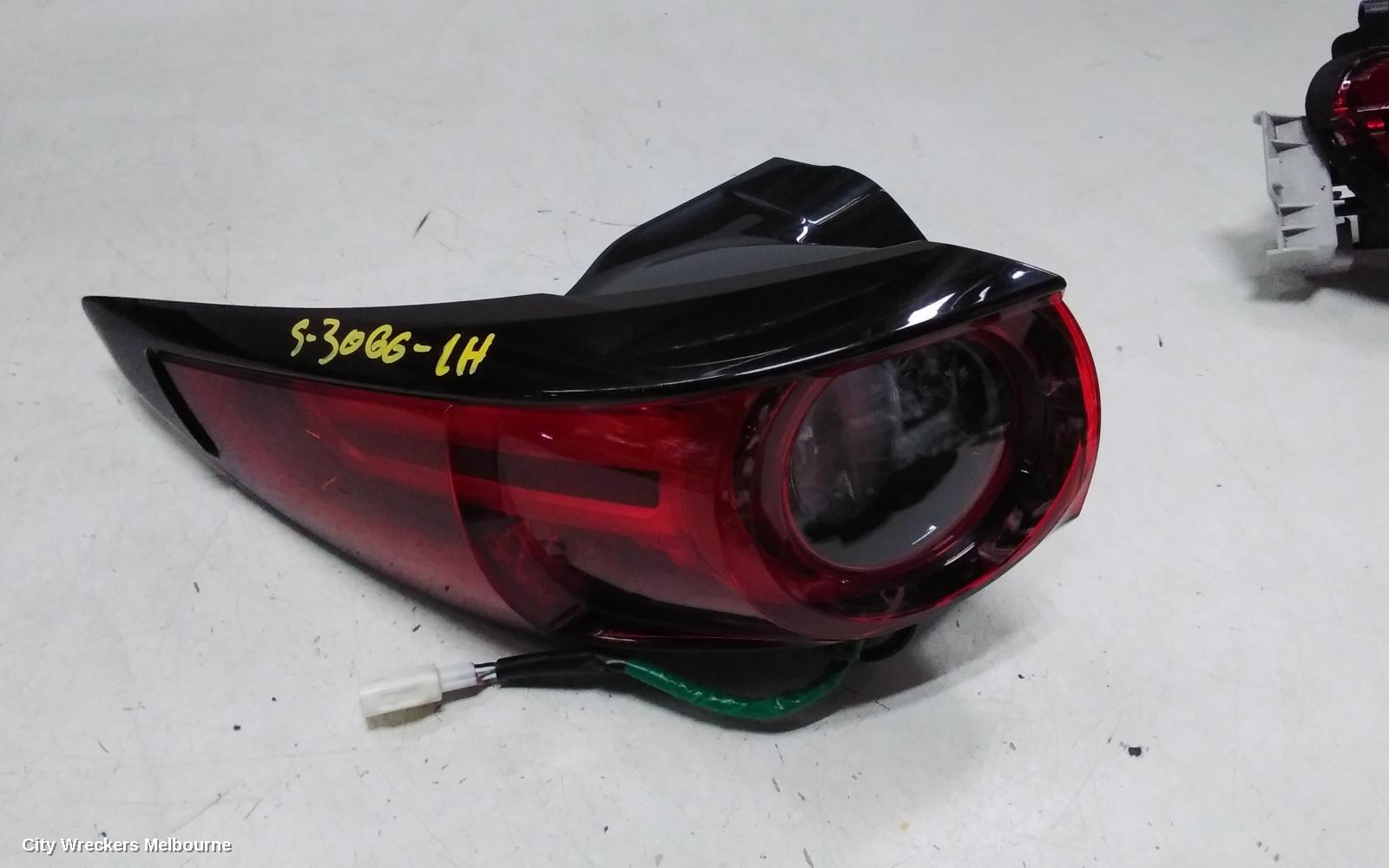 MAZDA CX5 LEFT TAILLIGHT, IN BODY, W/ LED TYPE, KF, 02/2017 - 08/2021