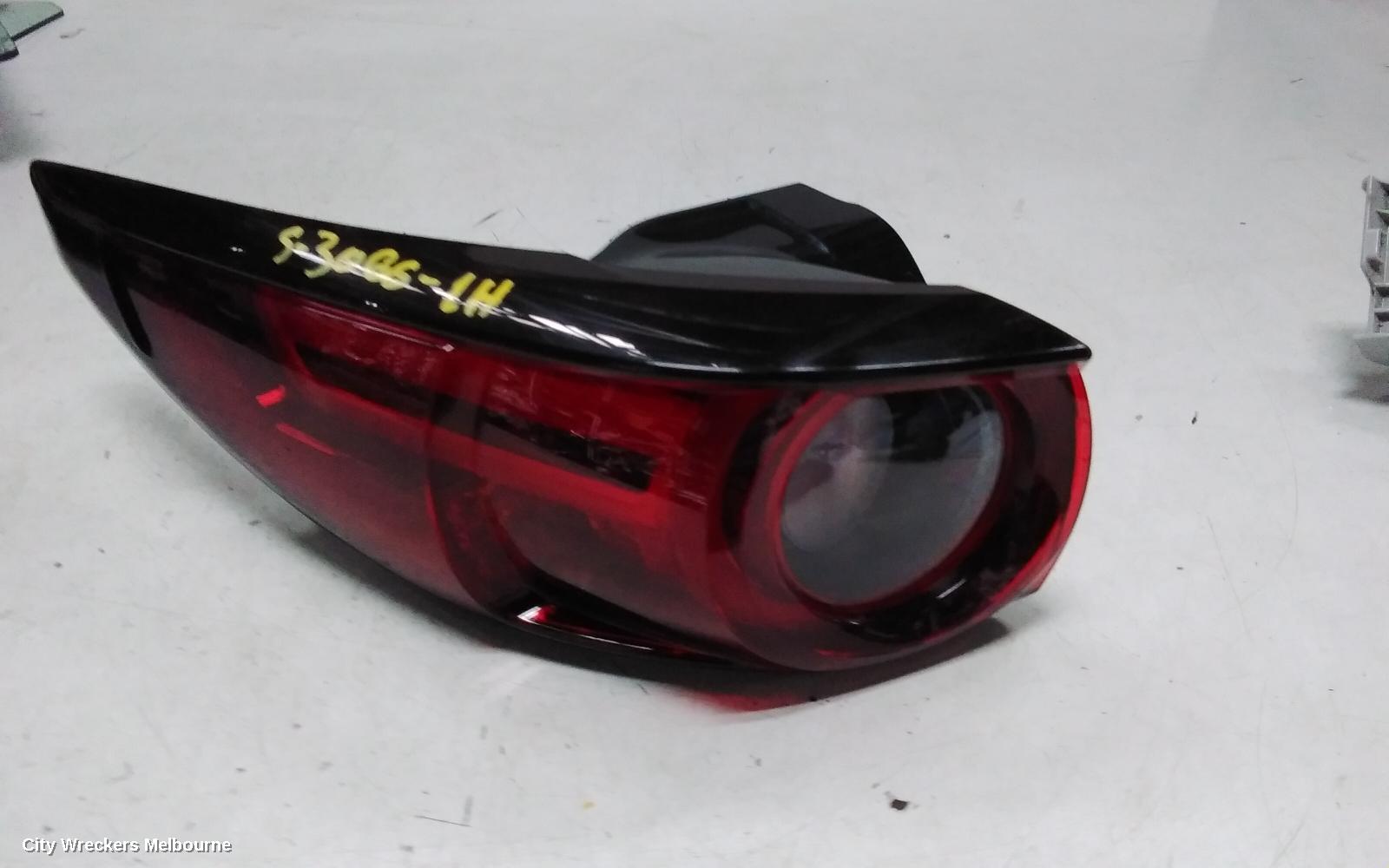 MAZDA CX5 LEFT TAILLIGHT, IN BODY, W/ LED TYPE, KF, 02/2017 - 08/2021