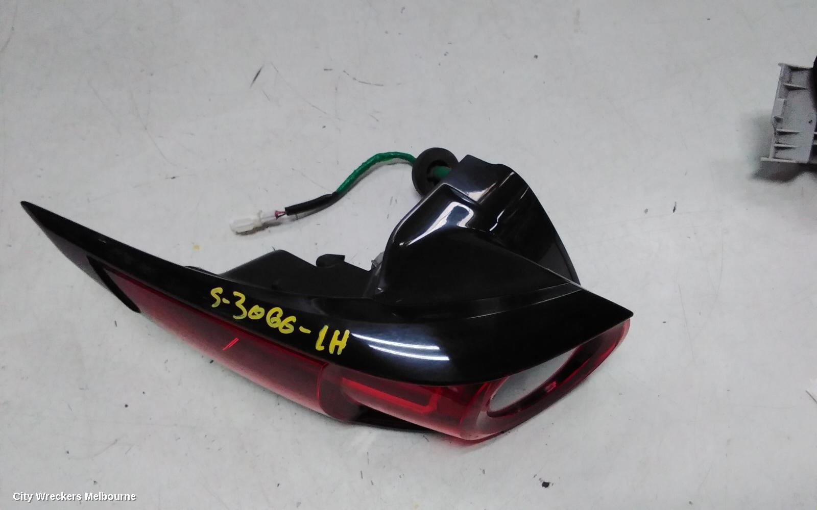 MAZDA CX5 LEFT TAILLIGHT, IN BODY, W/ LED TYPE, KF, 02/2017 - 08/2021
